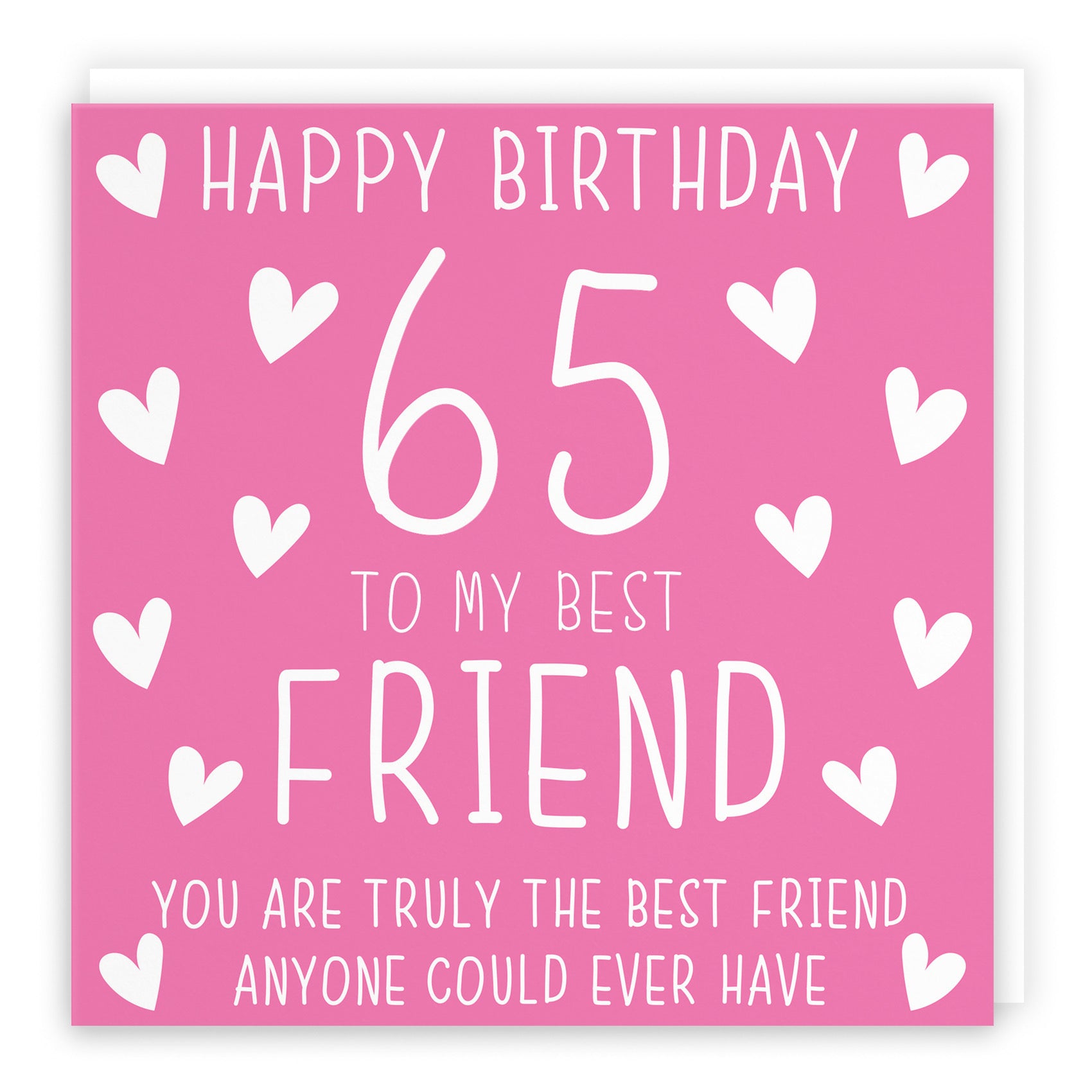 65th Best Friend Birthday Card Iconic - Default Title (B07RPPG75S)