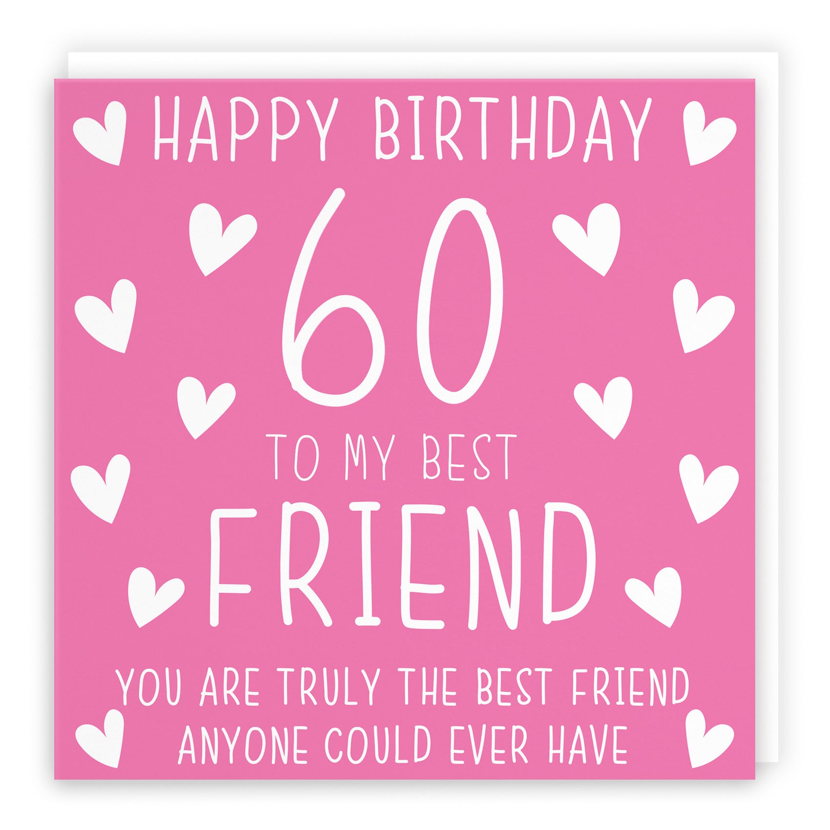 60th Friend Birthday Card Iconic - Default Title (B07RQMXCYC)