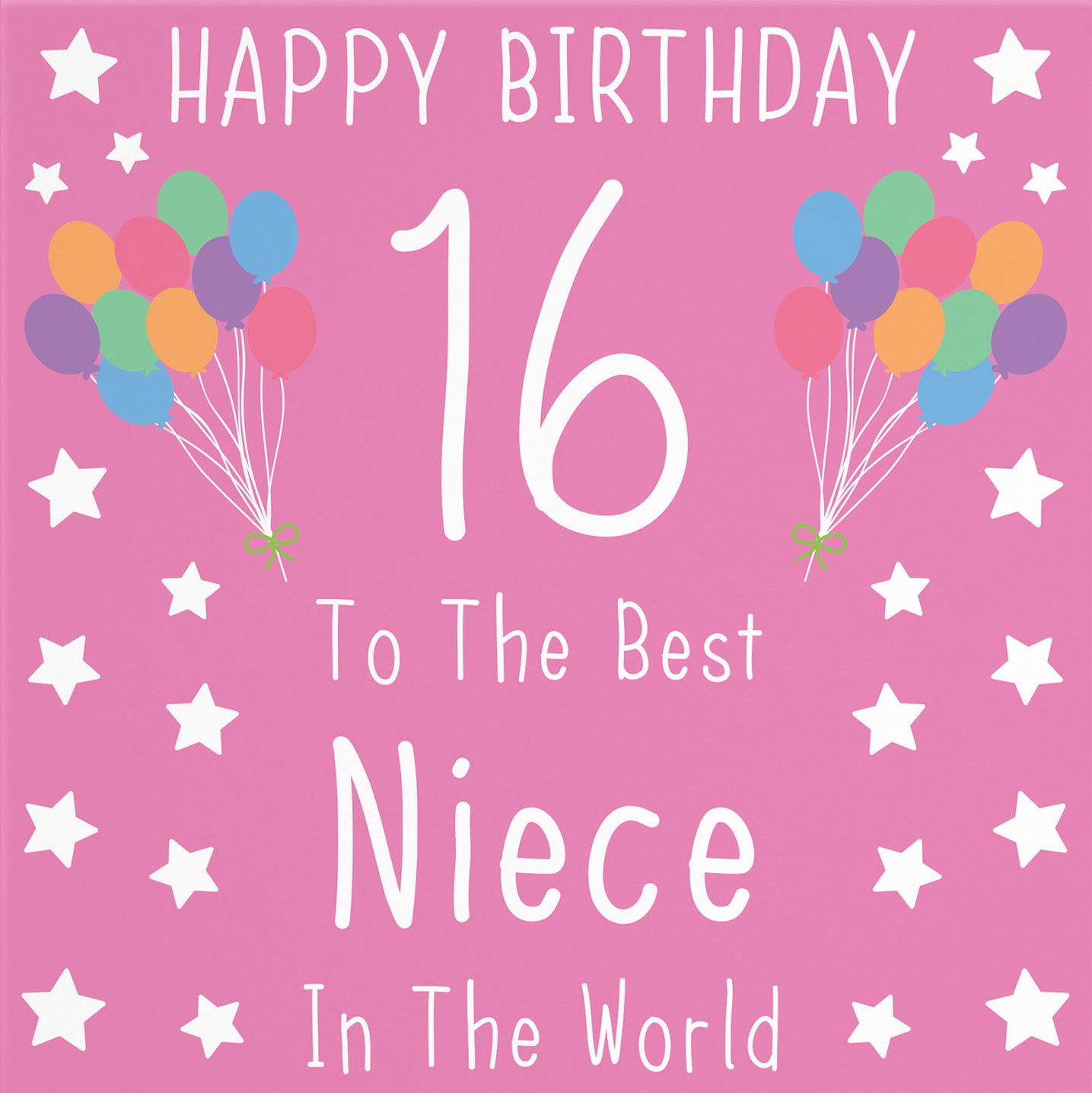 16th Niece Birthday Card Iconic - Default Title (B07RSN8VHH)