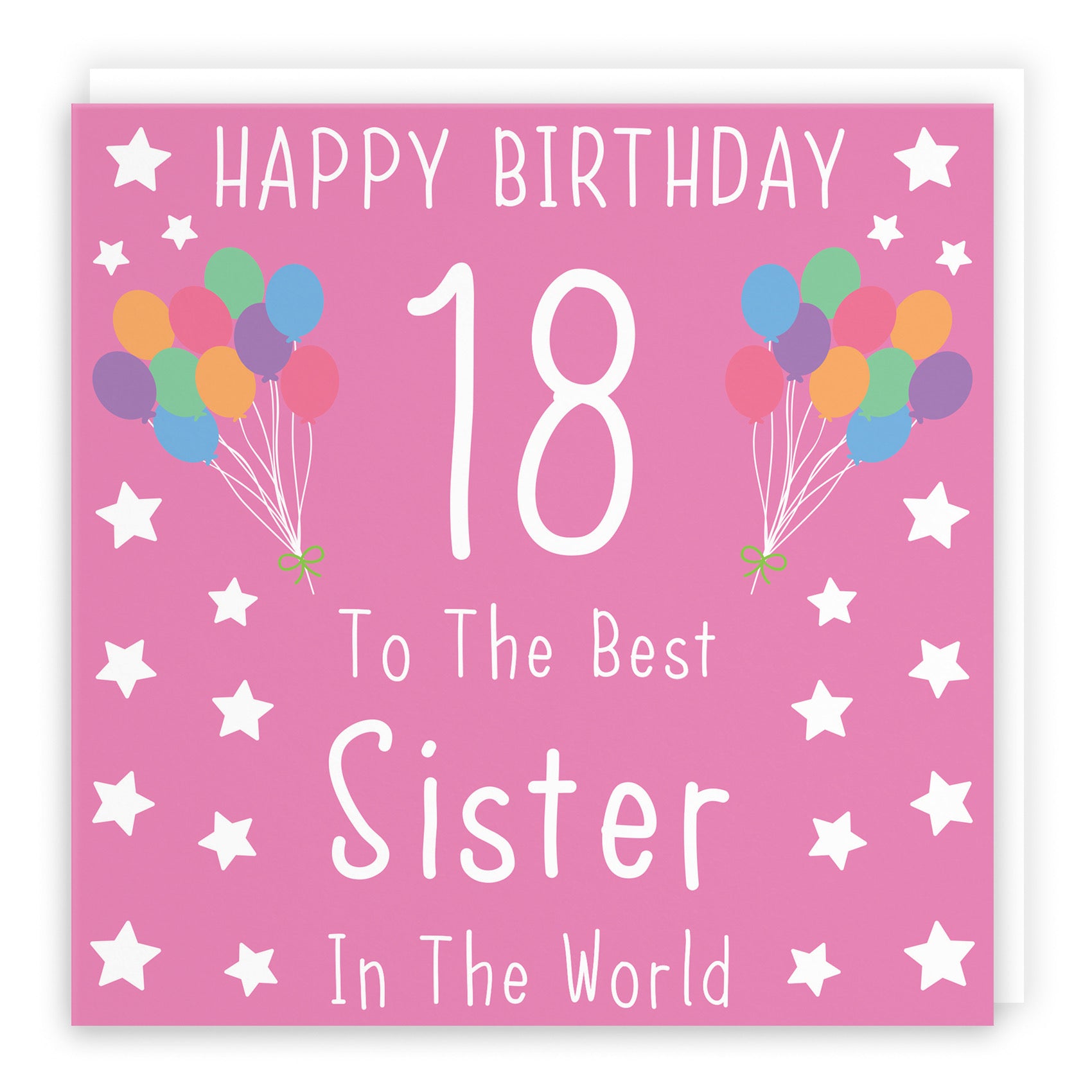 18th Sister Birthday Card Iconic - Default Title (B07RSN99X3)