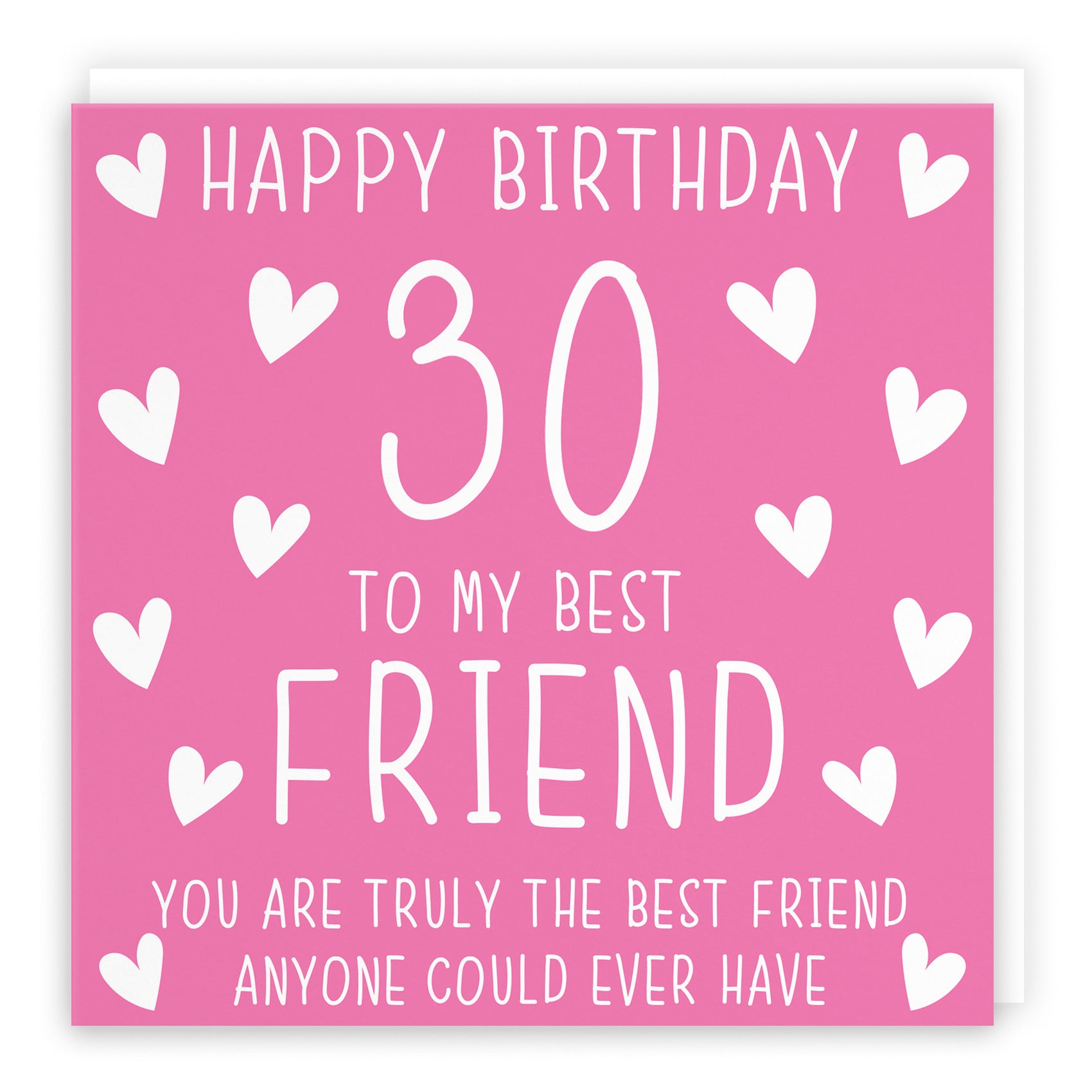 30th Best Friend Birthday Card Iconic - Default Title (B07RTZBDF5)