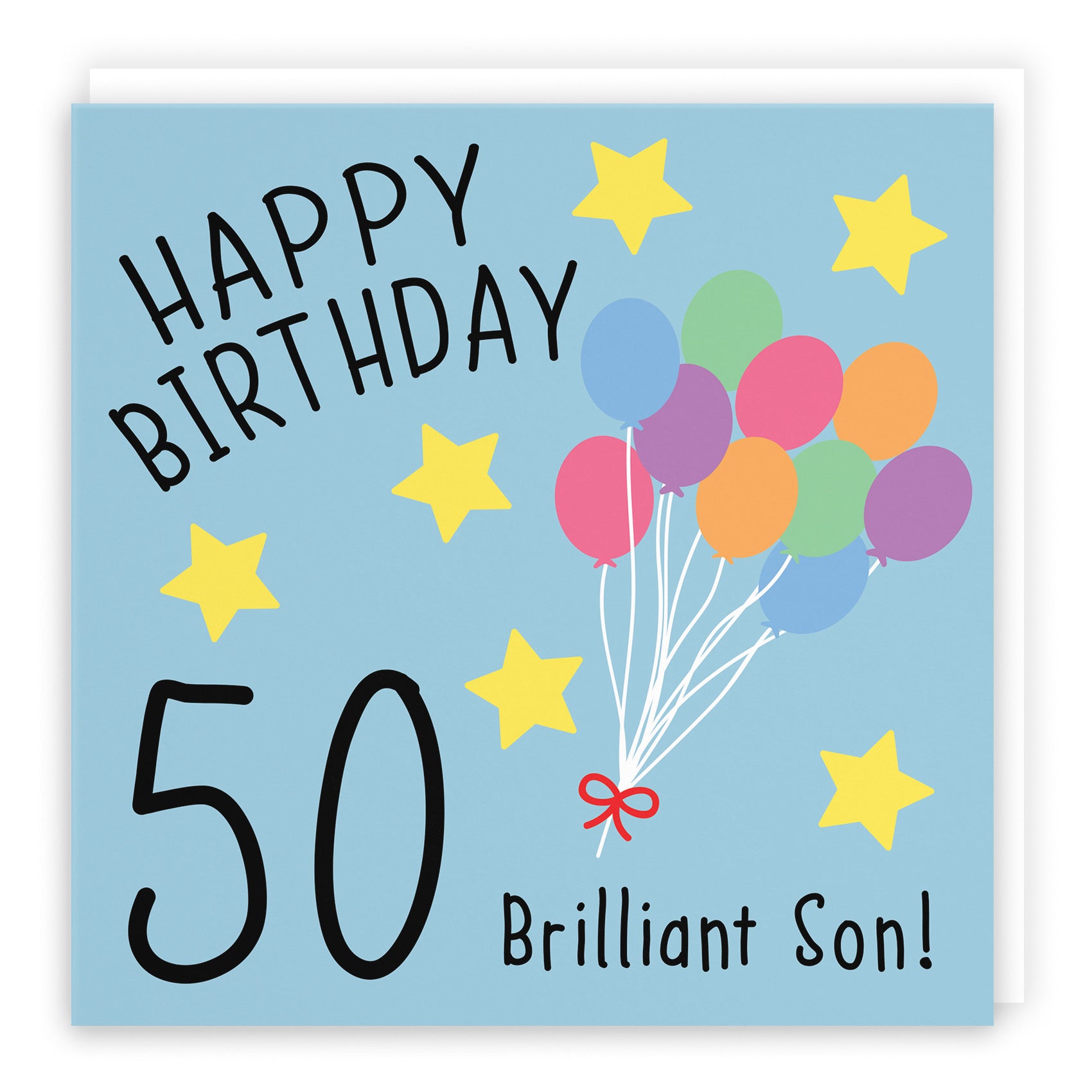 50th Son Birthday Card Original - Default Title (B07T8TGKVB)