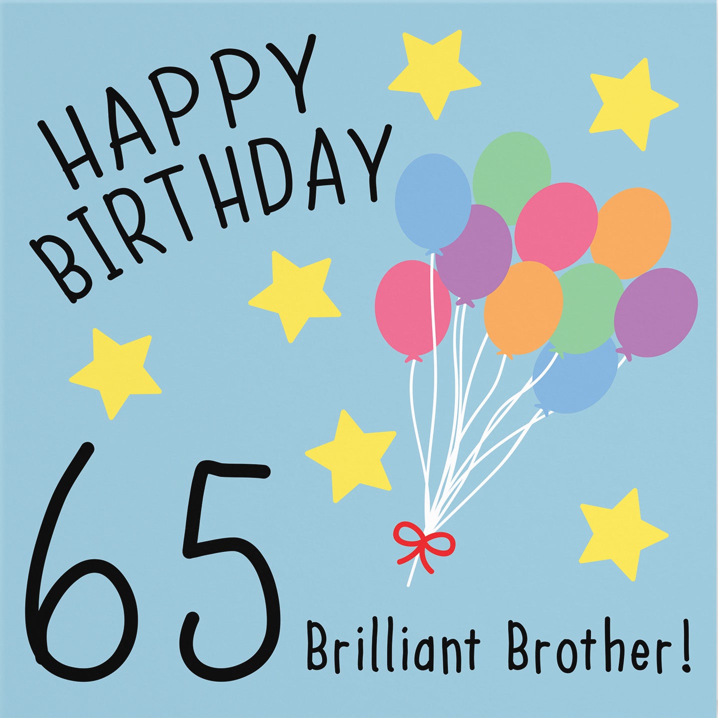 65th Brother Birthday Card Original - Default Title (B07T8TKN4Q)