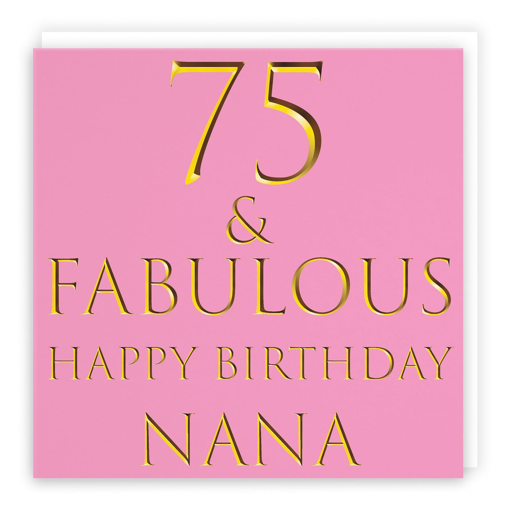 75th Nana Birthday Card Still Totally Fabulous - Default Title (B086Q2NLKF)