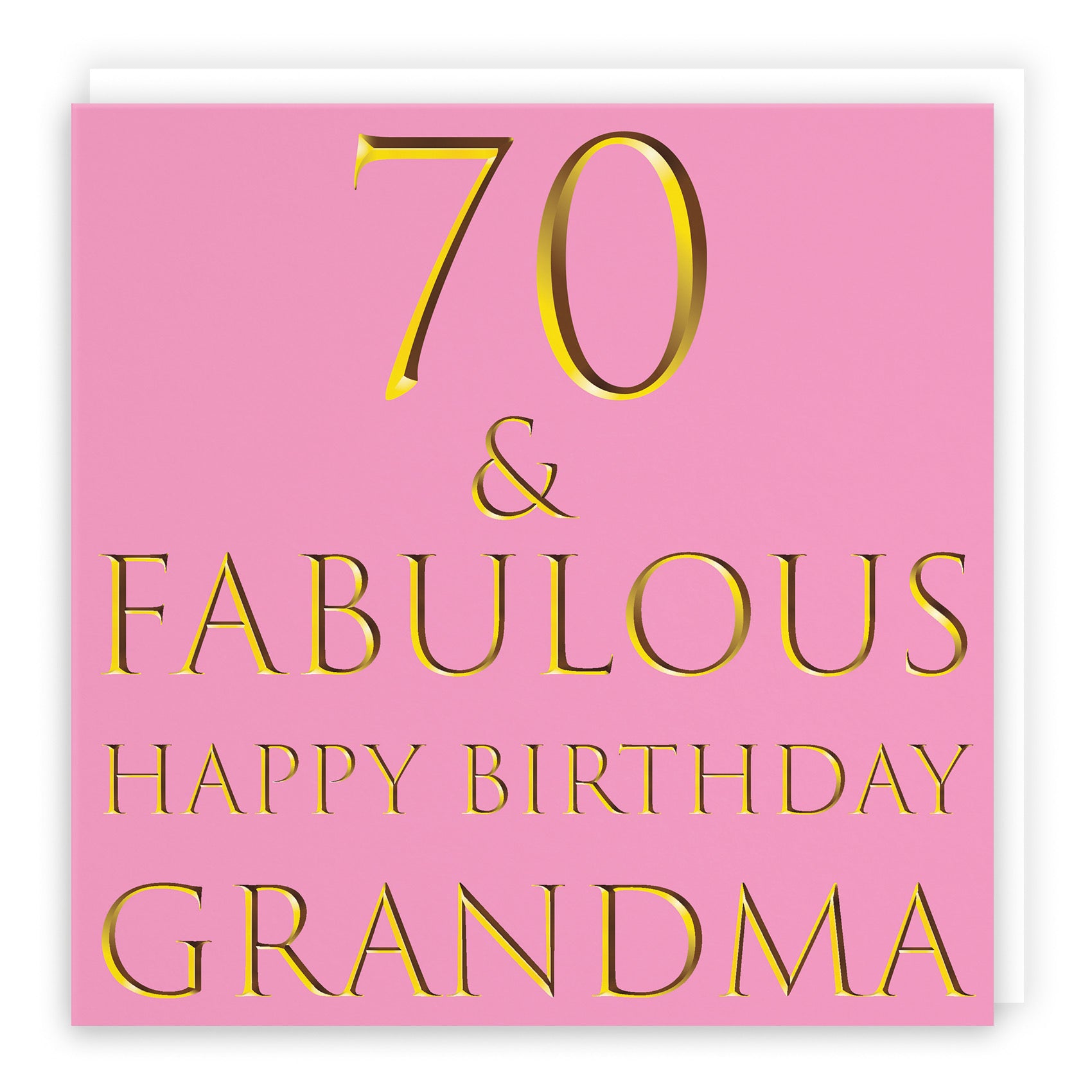 70th Grandma Birthday Card Still Totally Fabulous - Default Title (B086Q2TPPS)