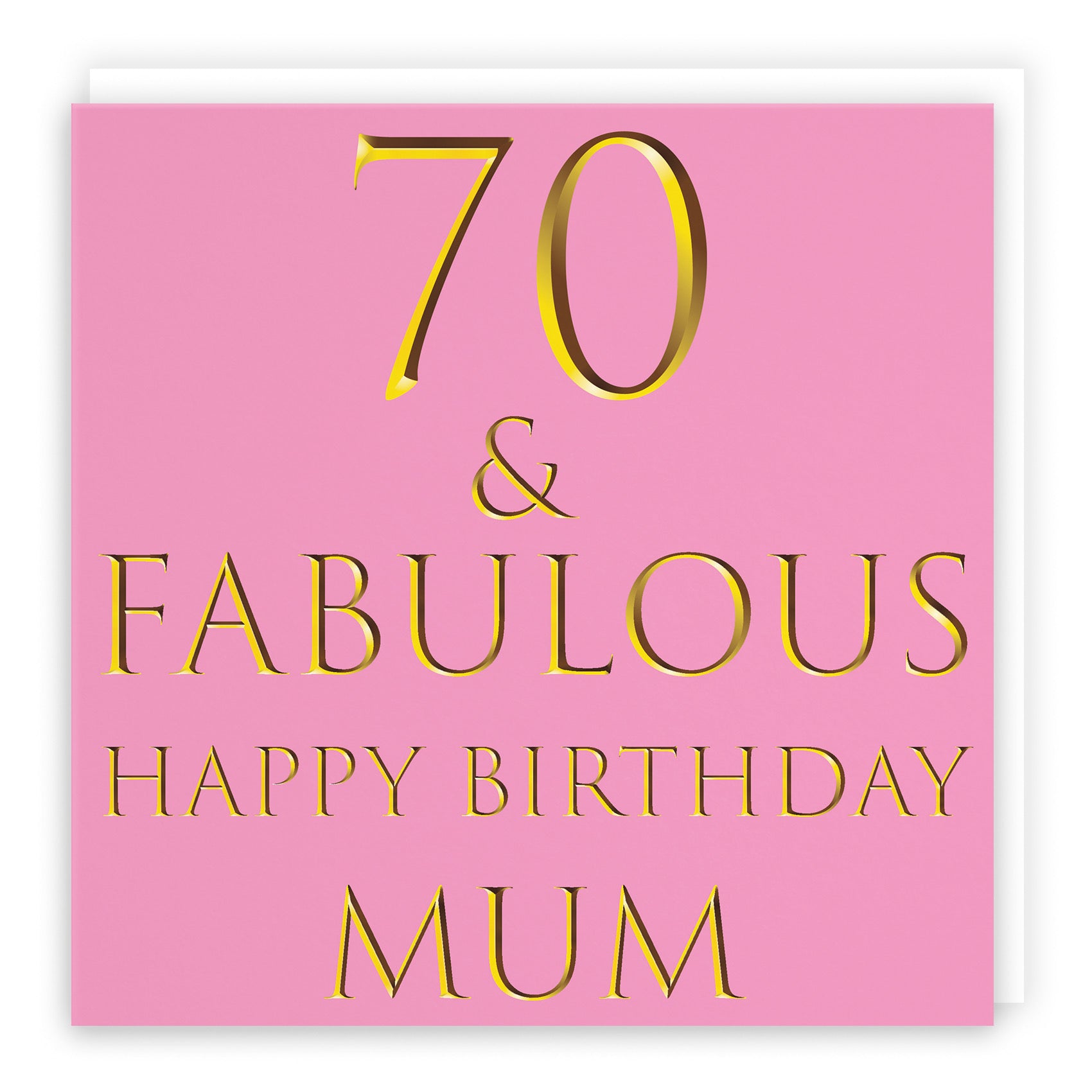 70th Mum Birthday Card Still Totally Fabulous - Default Title (B086Q2VVC6)