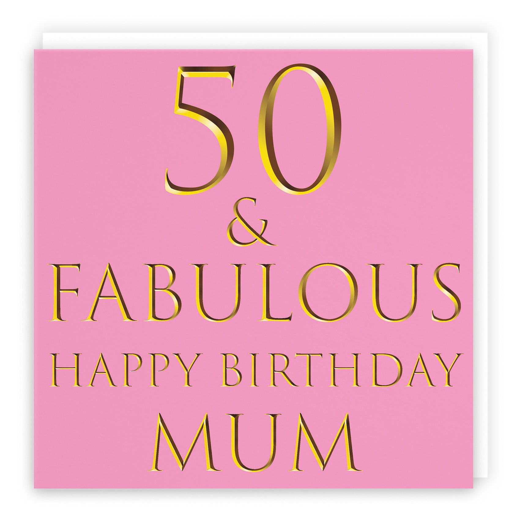 50th Mum Birthday Card Still Totally Fabulous - Default Title (B086Q3GPBZ)