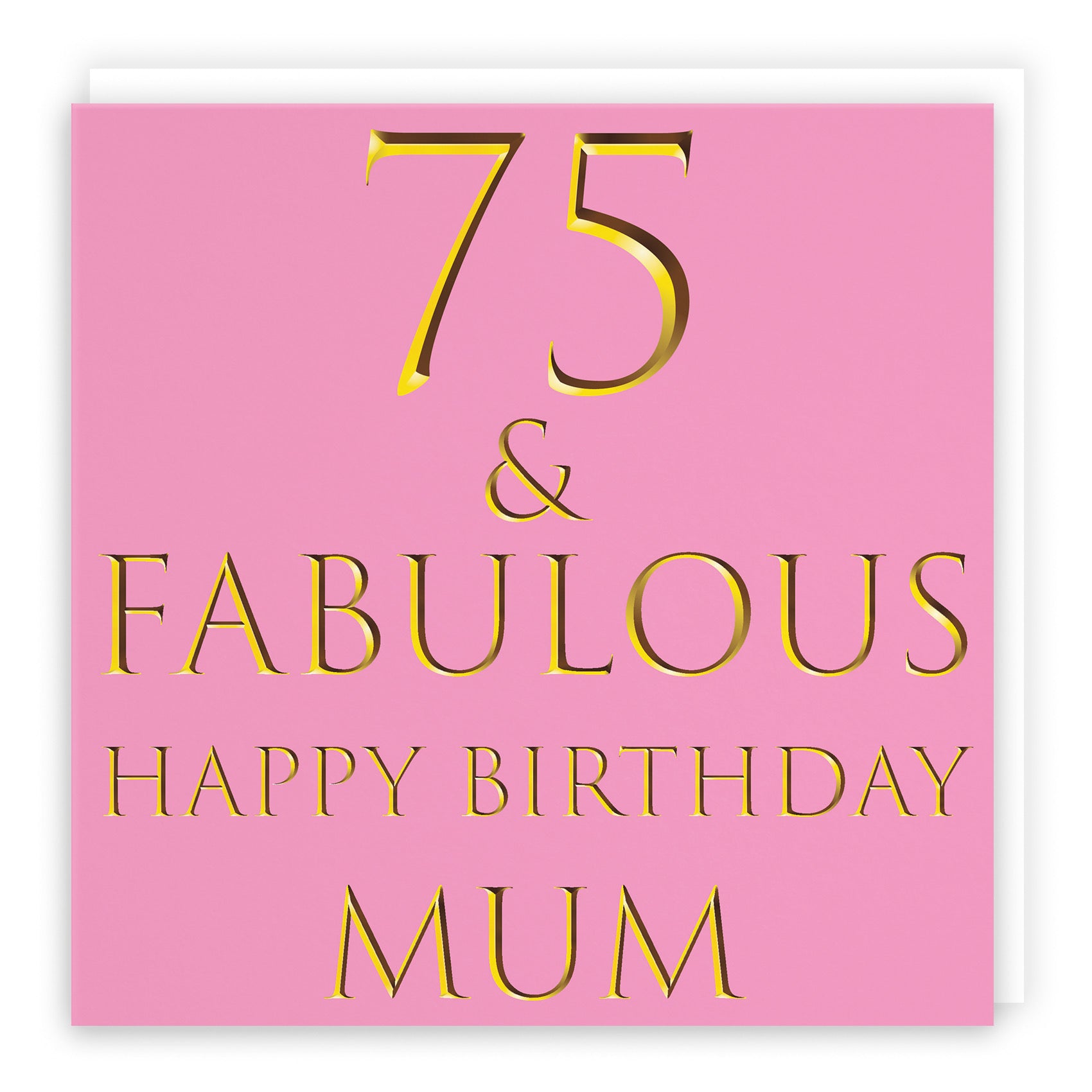 75th Mum Birthday Card Still Totally Fabulous - Default Title (B086Q488ZX)