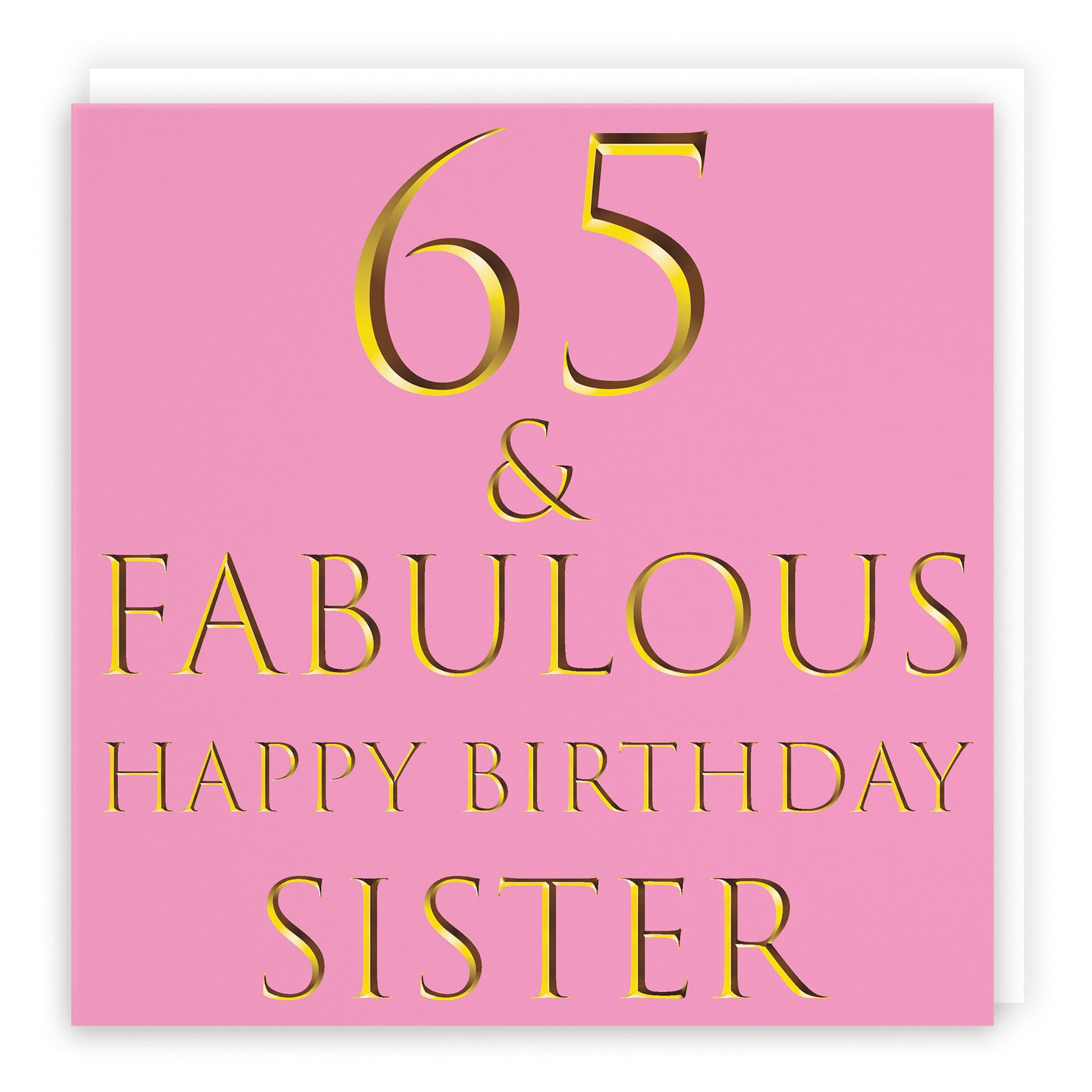 65th Sister Birthday Card Still Totally Fabulous - Default Title (B086Q4G8DK)