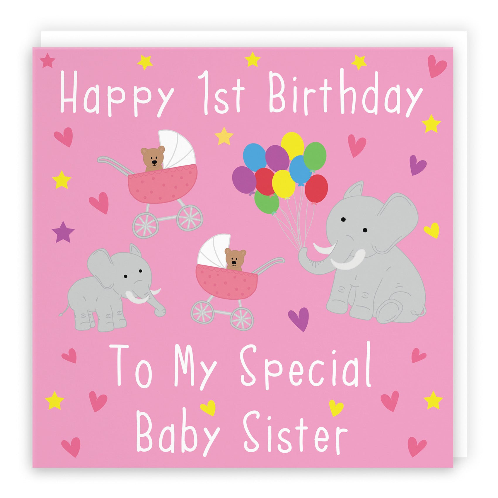 1st Sister Birthday Card Iconic - Default Title (B086YK7MBY)