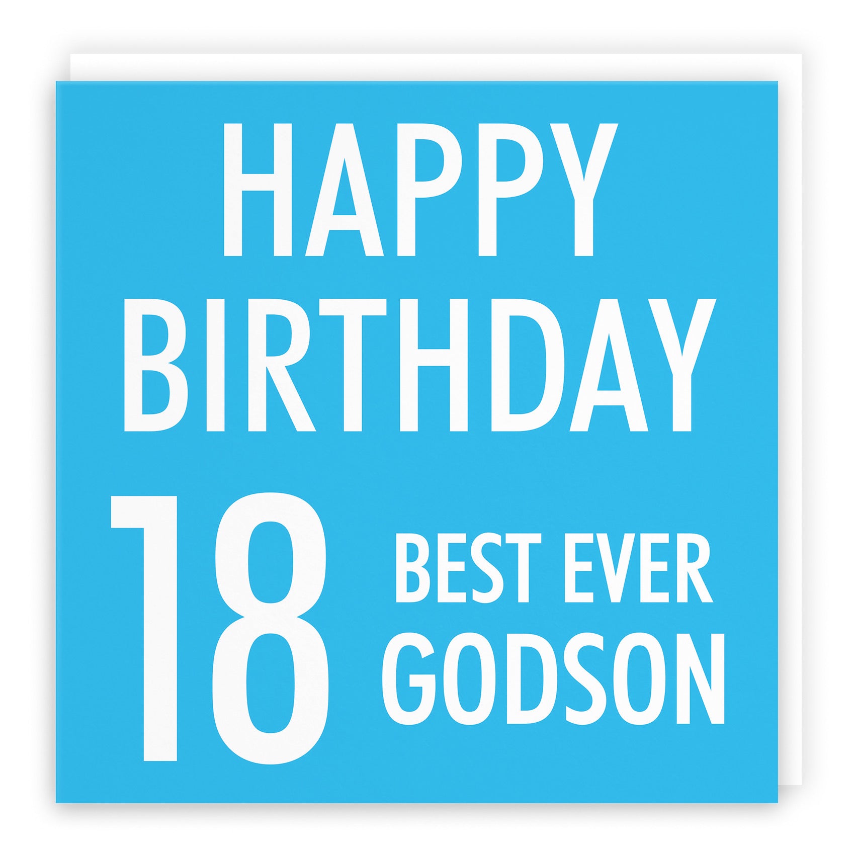 18th Godson Birthday Card Urban Colour - Default Title (B088CM8285)