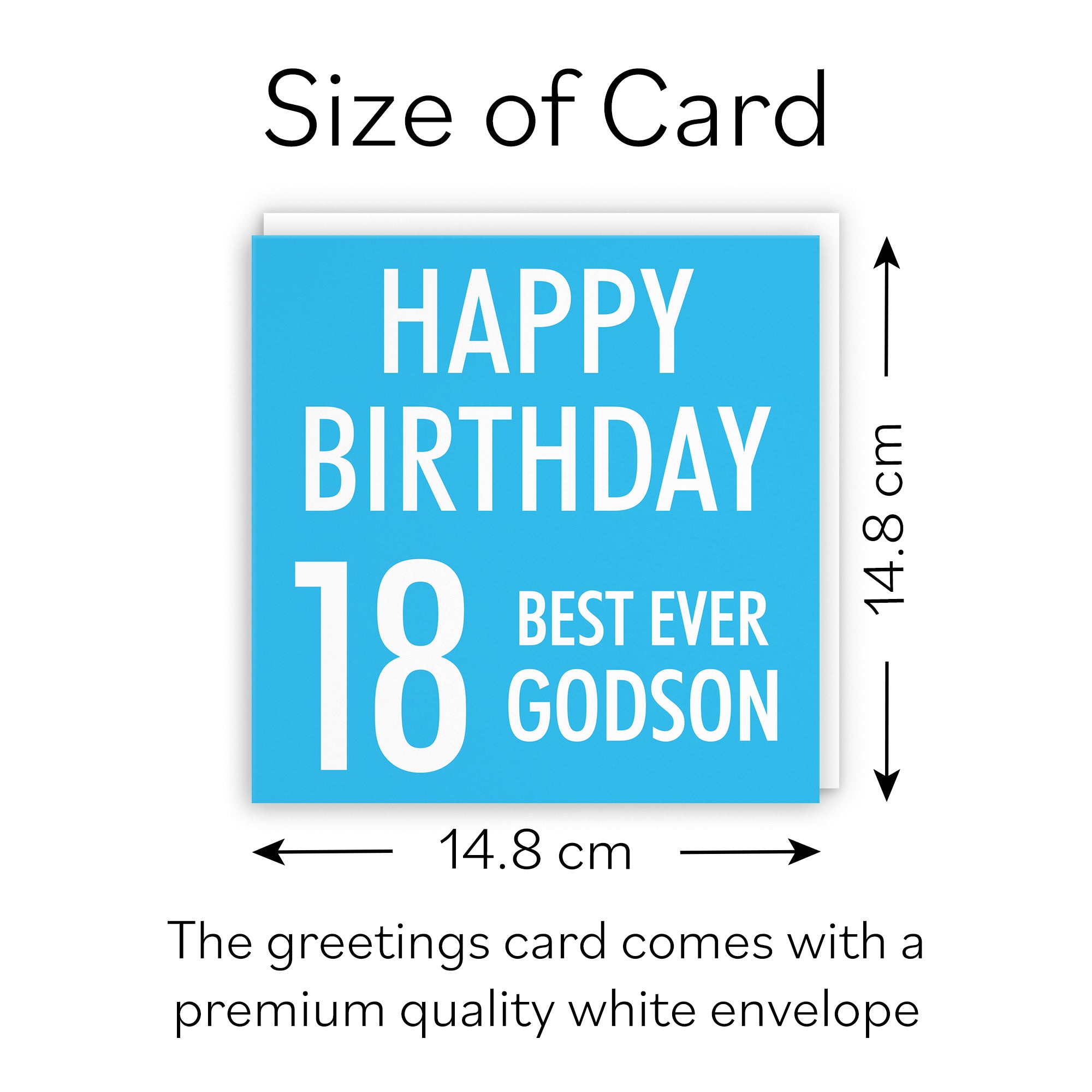 18th Godson Birthday Card Urban Colour - Default Title (B088CM8285)