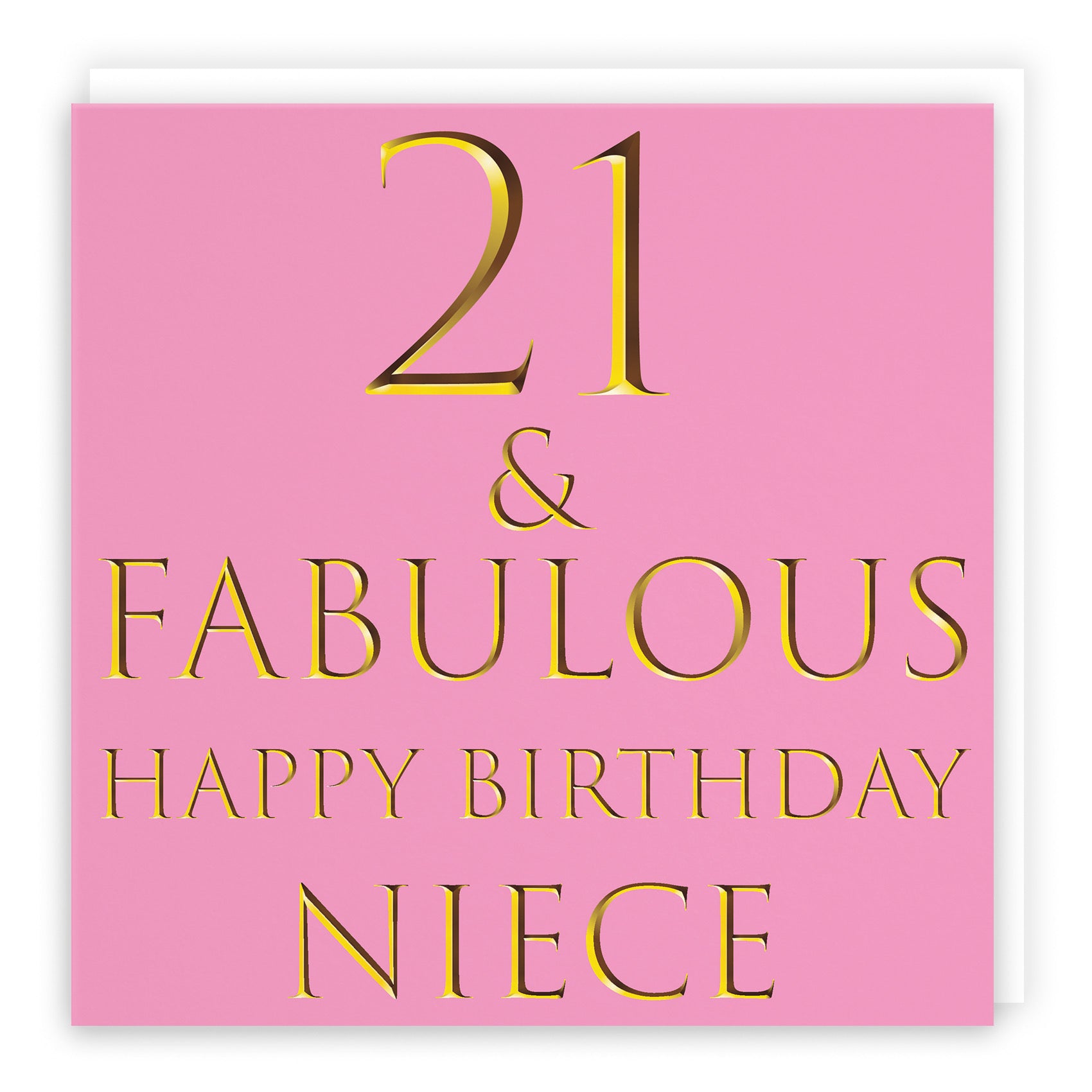 21st Niece Birthday Card Still Totally Fabulous - Default Title (B088DLCKJT)