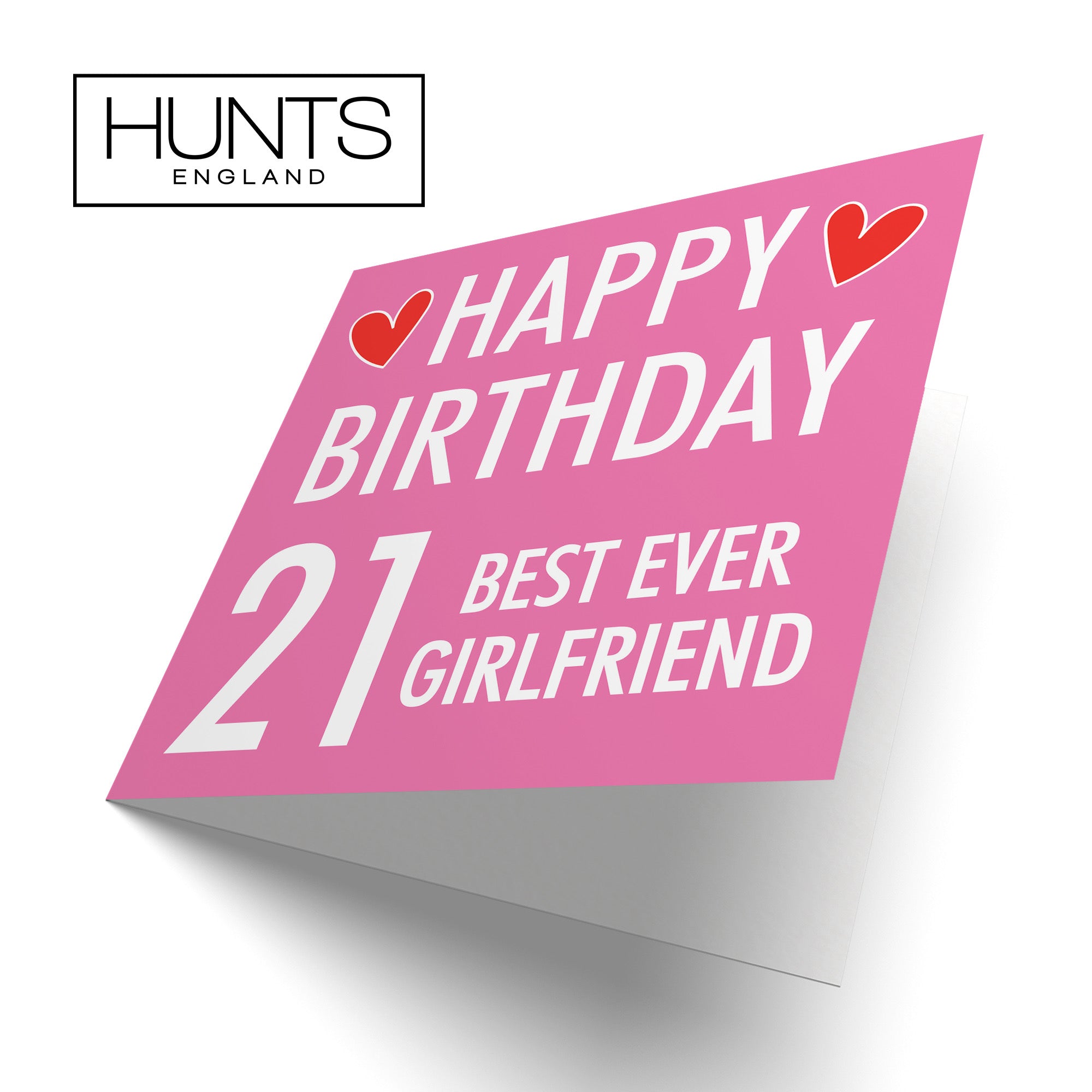 21st Girlfriend Birthday Card Urban Colour - Default Title (B088DMGVTD)