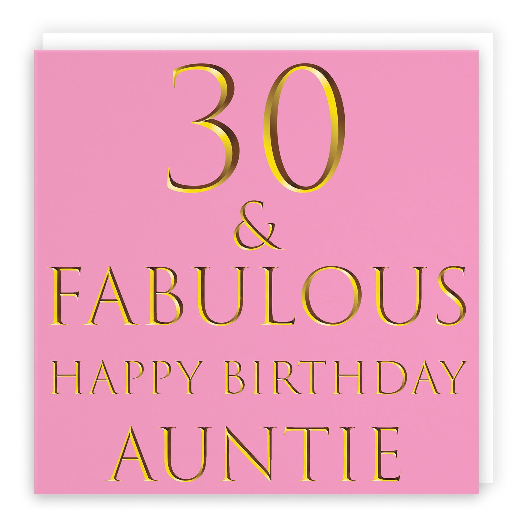 30th Auntie Birthday Card Still Totally Fabulous - Default Title (B088F1ZJR5)