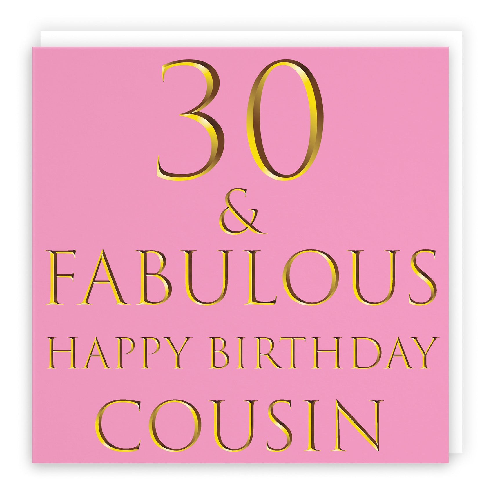 30th Cousin Birthday Card Still Totally Fabulous - Default Title (B088F57YCS)