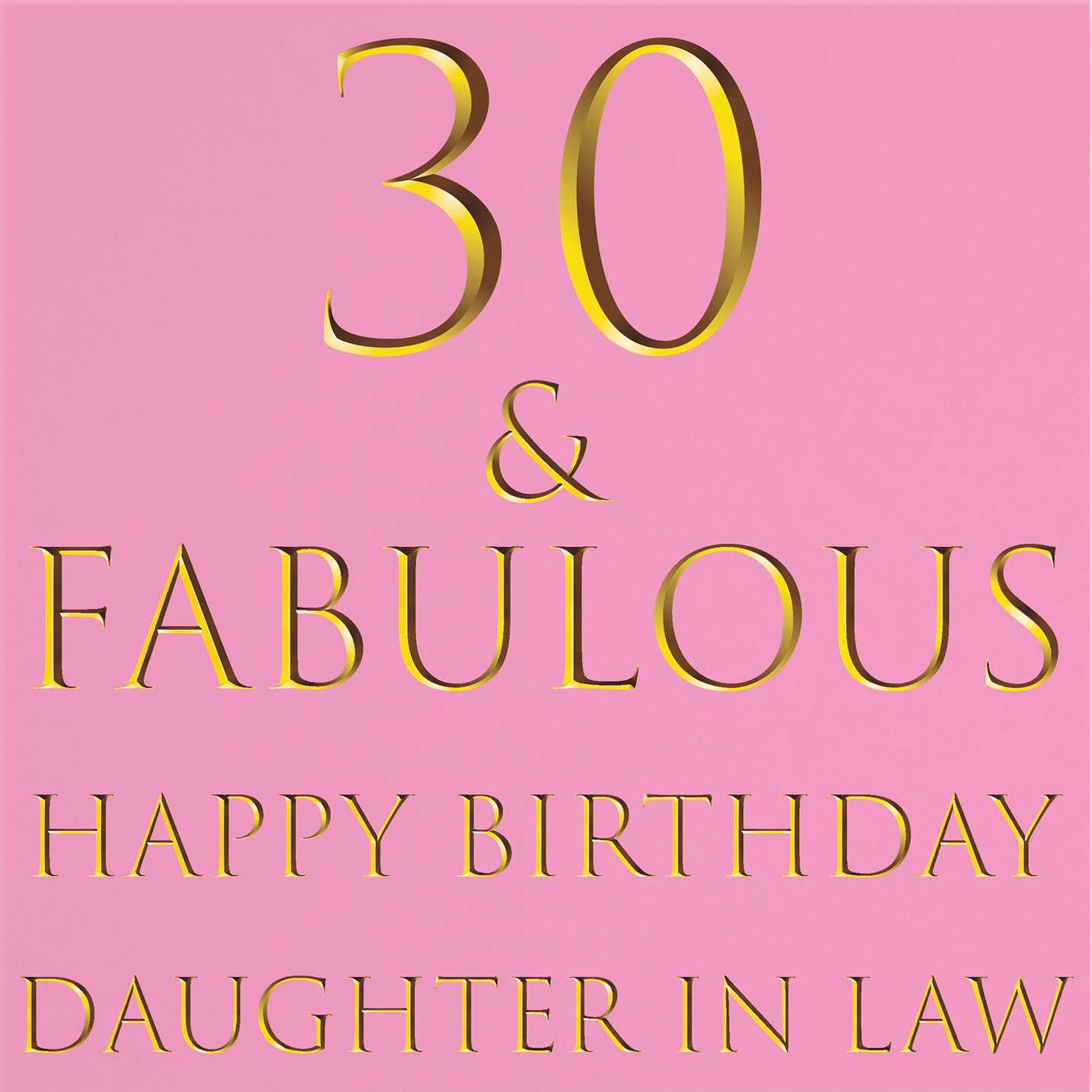 30th Daughter In Law Birthday Card Still Totally Fabulous - Default Title (B088F63PDB)