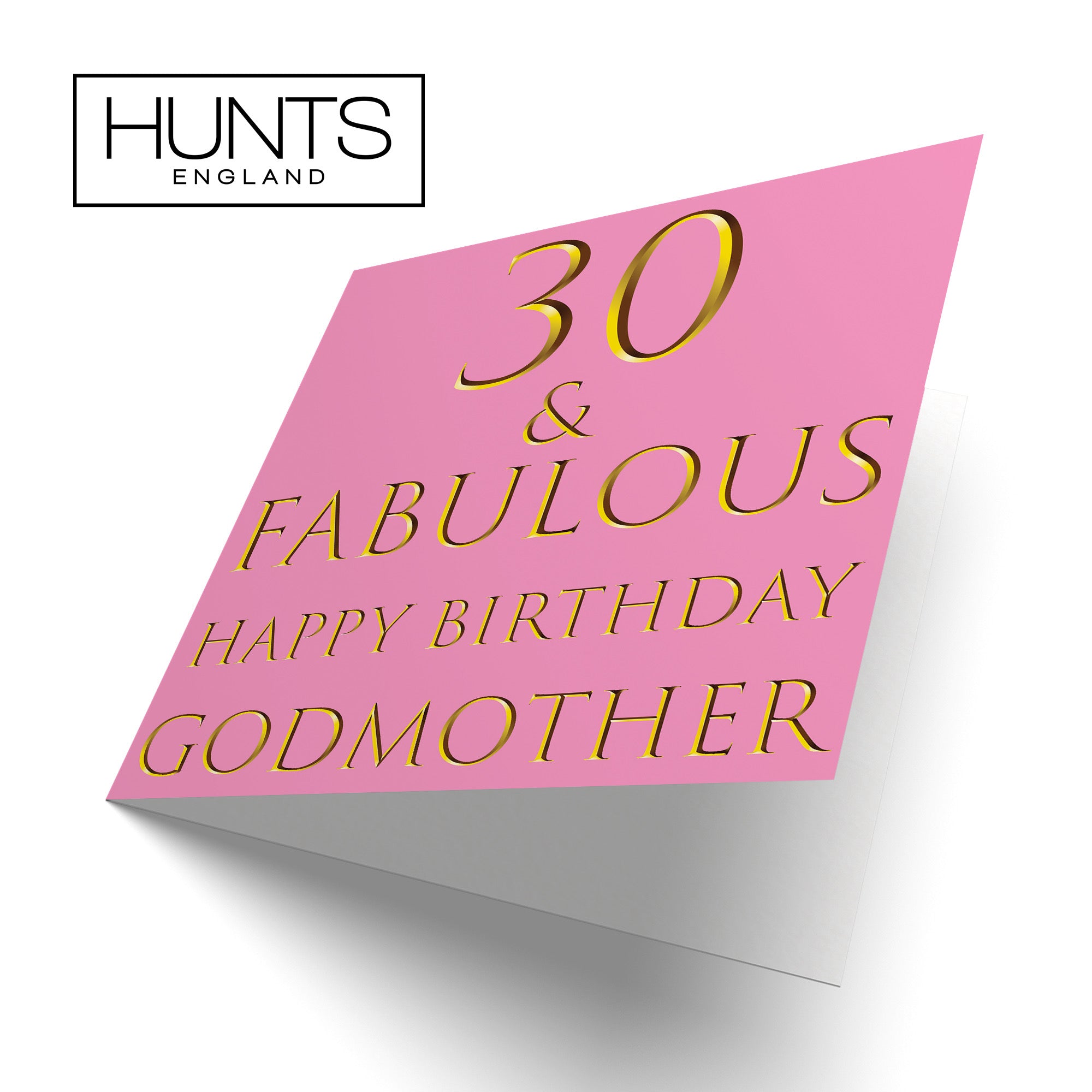 30th Godmother Birthday Card Still Totally Fabulous - Default Title (B088F66TJB)