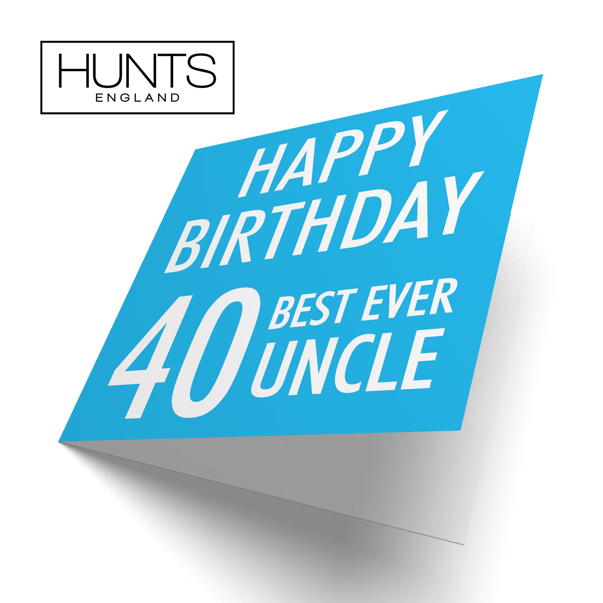 40th Uncle Birthday Card Urban Colour - Default Title (B088FYTYM2)