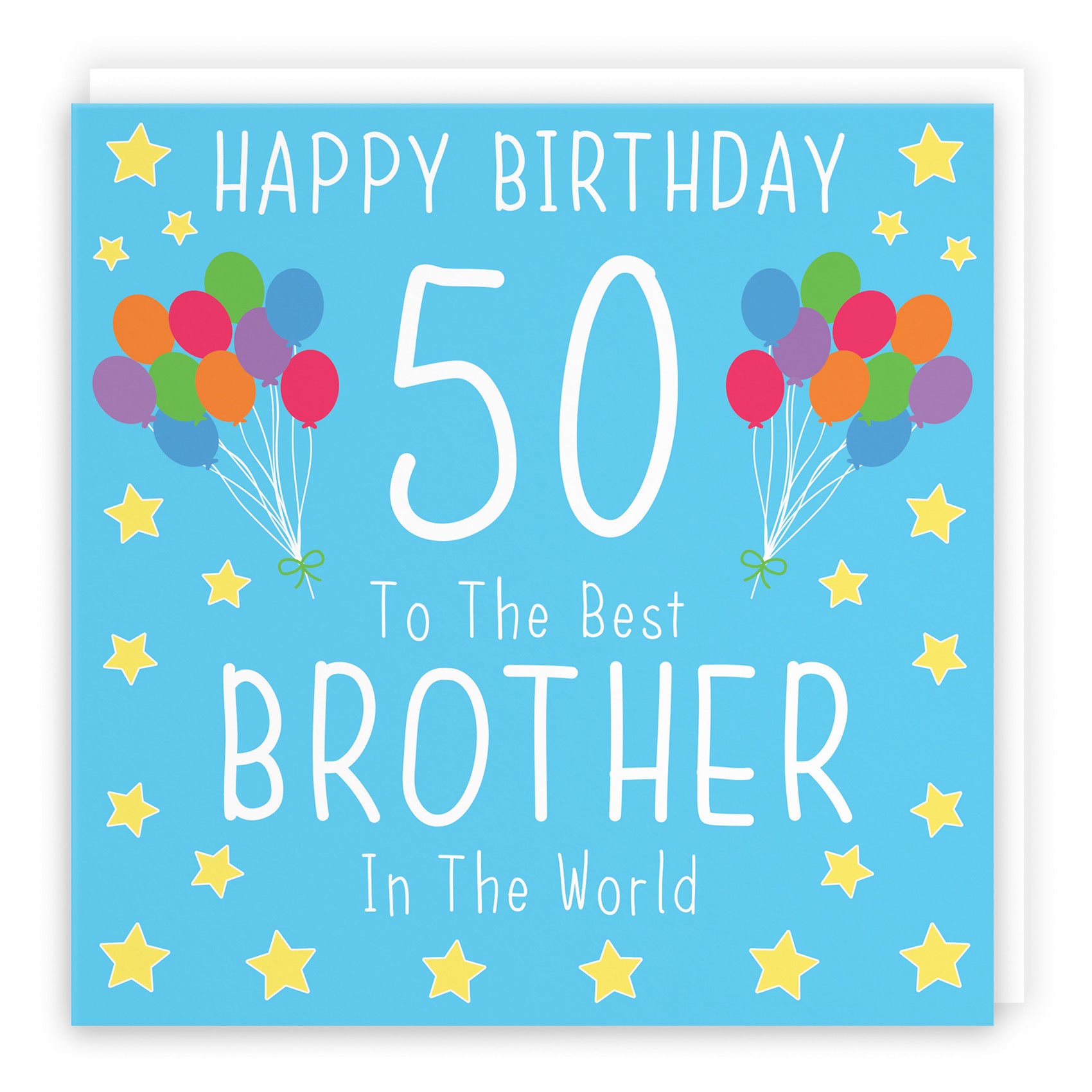 50th Brother Birthday Card Iconic - Default Title (B088FZH6T6)