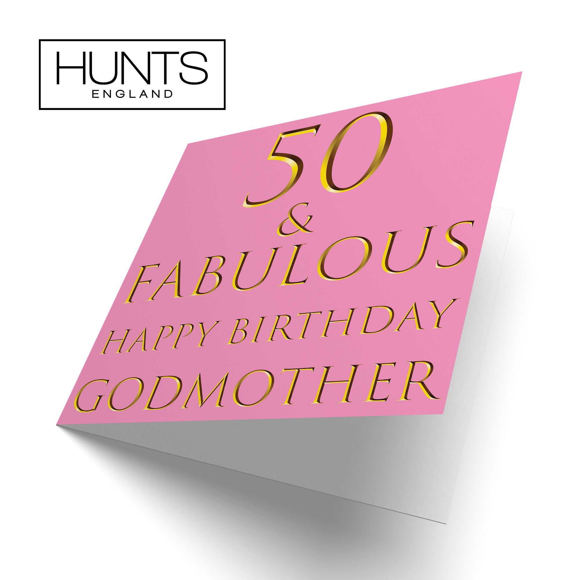 50th Godmother Birthday Card Still Totally Fabulous - Default Title (B088GQSVZR)