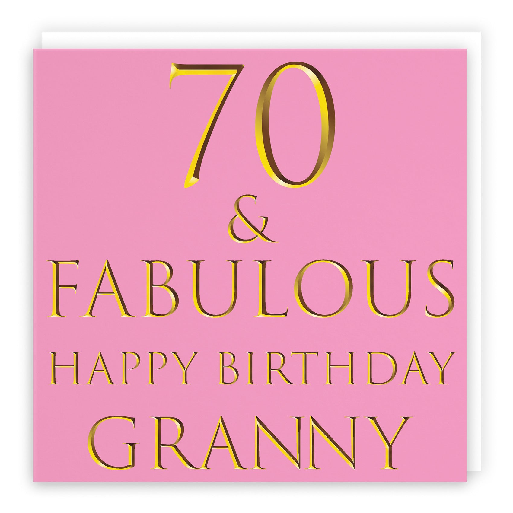 70th Granny Birthday Card Still Totally Fabulous - Default Title (B088JTYMWR)