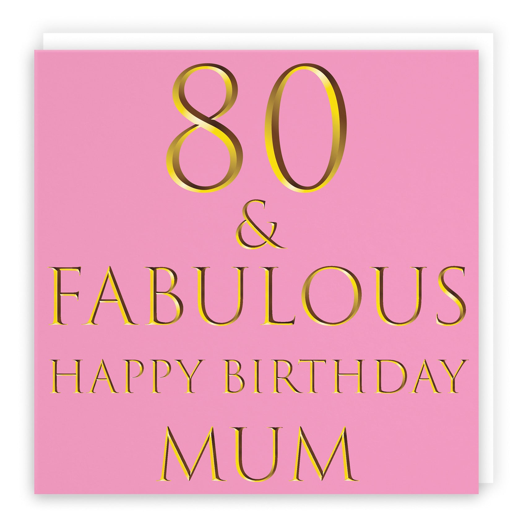 80th Mum Birthday Card Still Totally Fabulous - Default Title (B088KLTLH9)