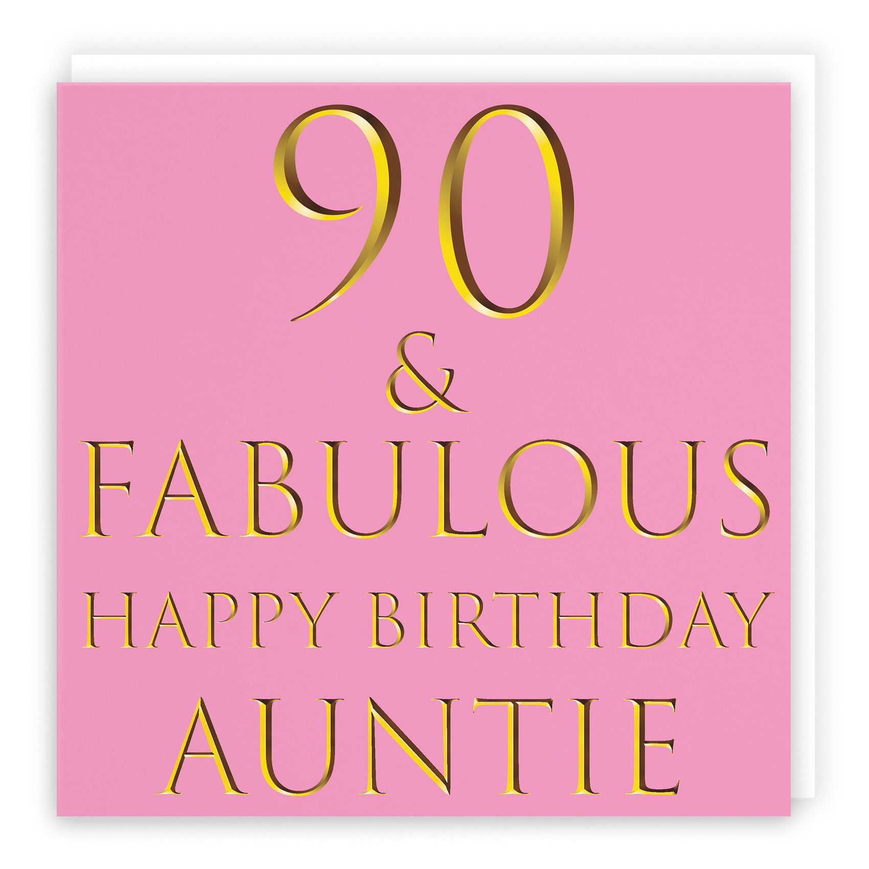 90th Auntie Birthday Card Still Totally Fabulous - Default Title (B088KN4YDD)