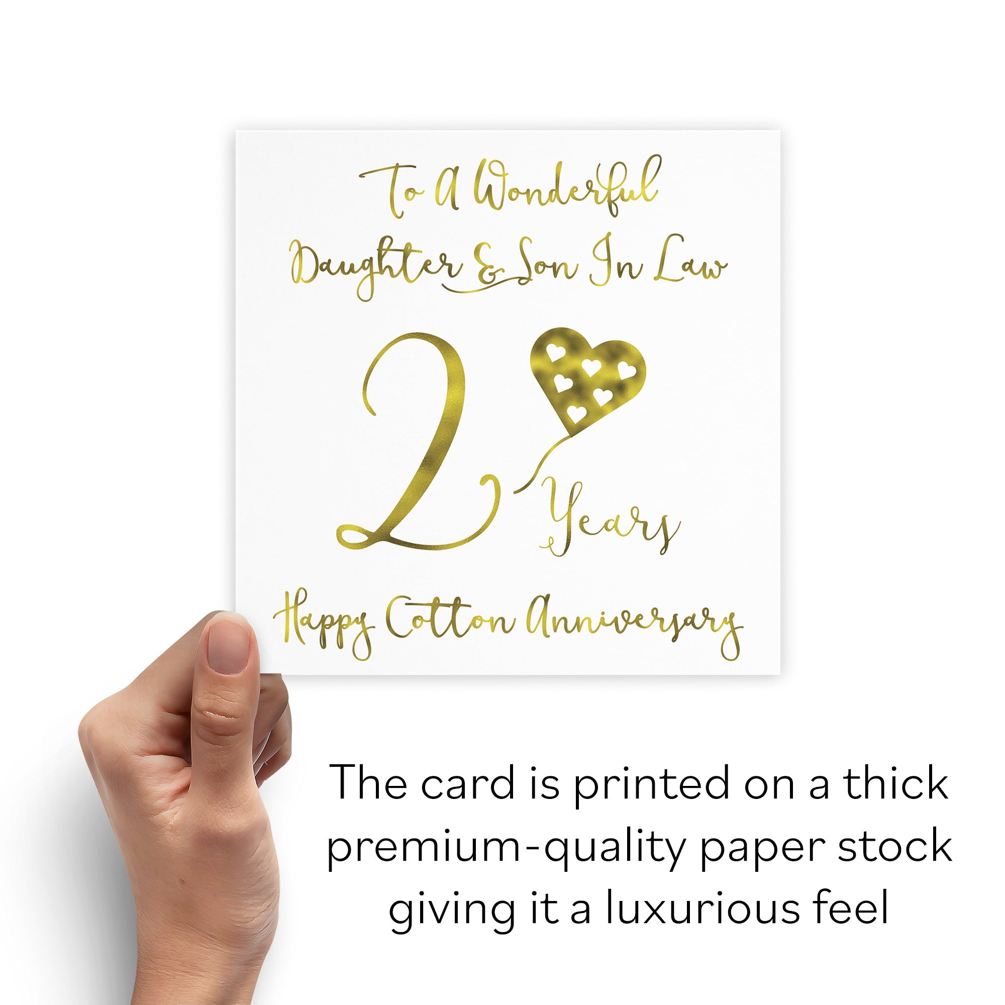 2nd Daughter And Son In Law Anniversary Card Milano - Default Title (B08BXBX69V)