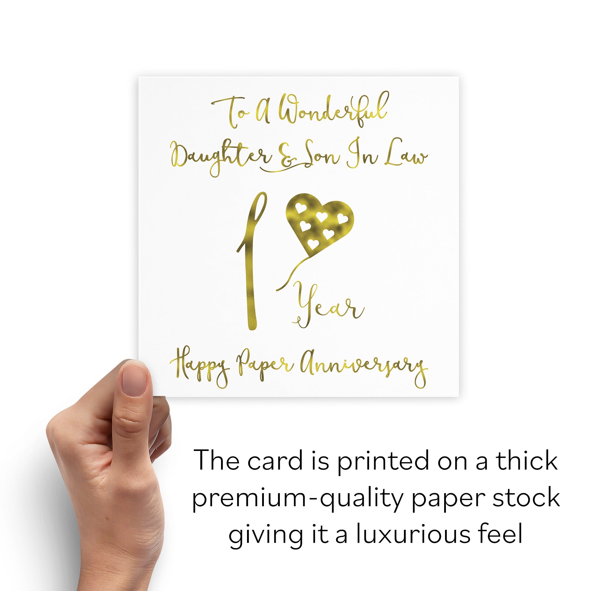 1st Daughter And Son In Law Anniversary Card Milano - Default Title (B08BXBYGX5)