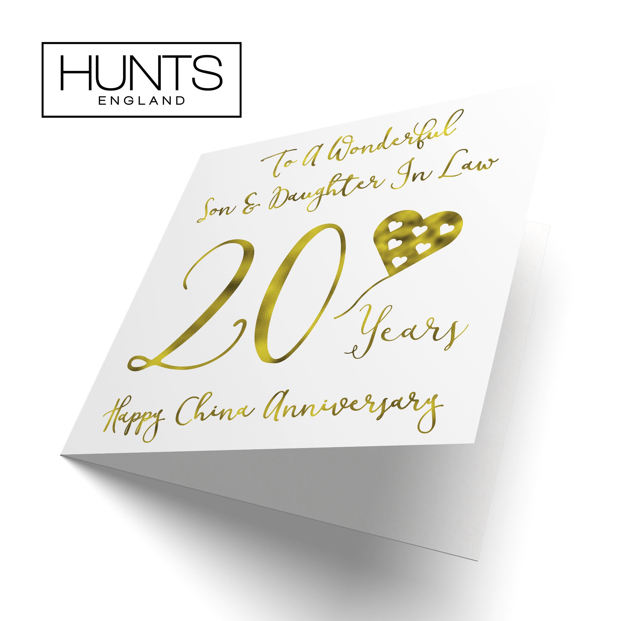 20th Son And Daughter In Law Anniversary Card Milano - Default Title (B08FCYK33Z)