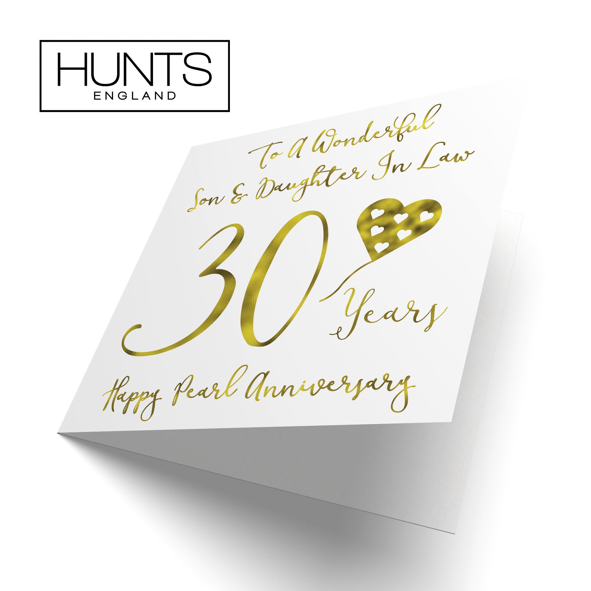 30th Son And Daughter In Law Anniversary Card Milano - Default Title (B08FCYRMYH)