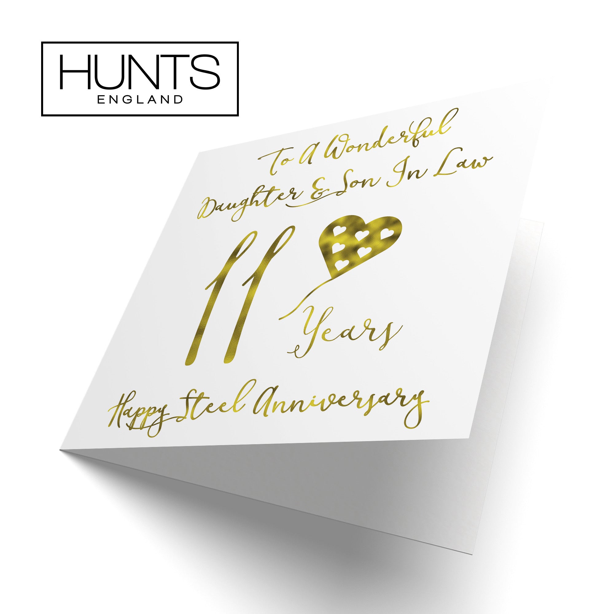 11th Daughter And Son In Law Anniversary Card Milano - Default Title (B08FDWM3CX)