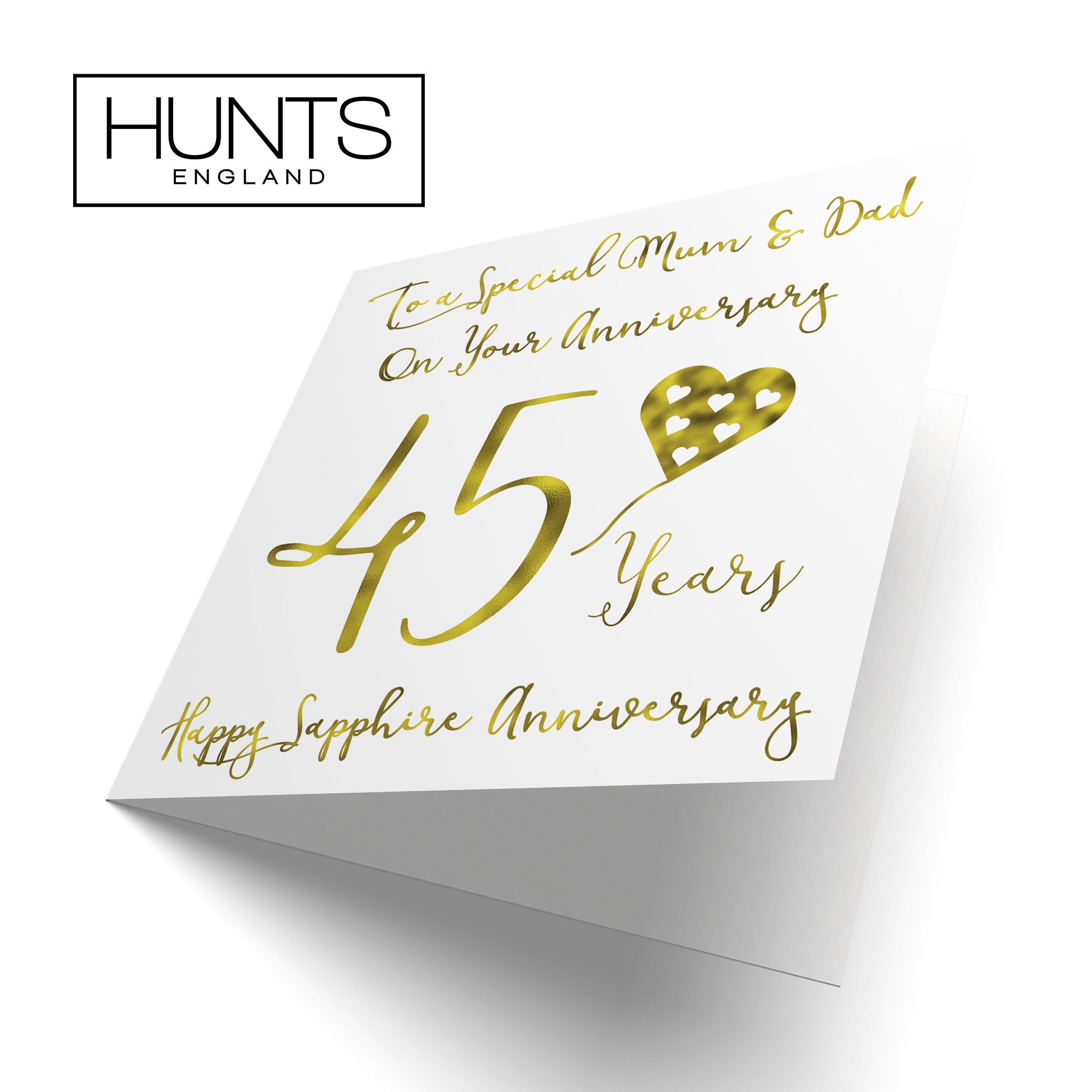 45th Mum And Dad Anniversary Card Milano - Default Title (B08FG8MBV2)