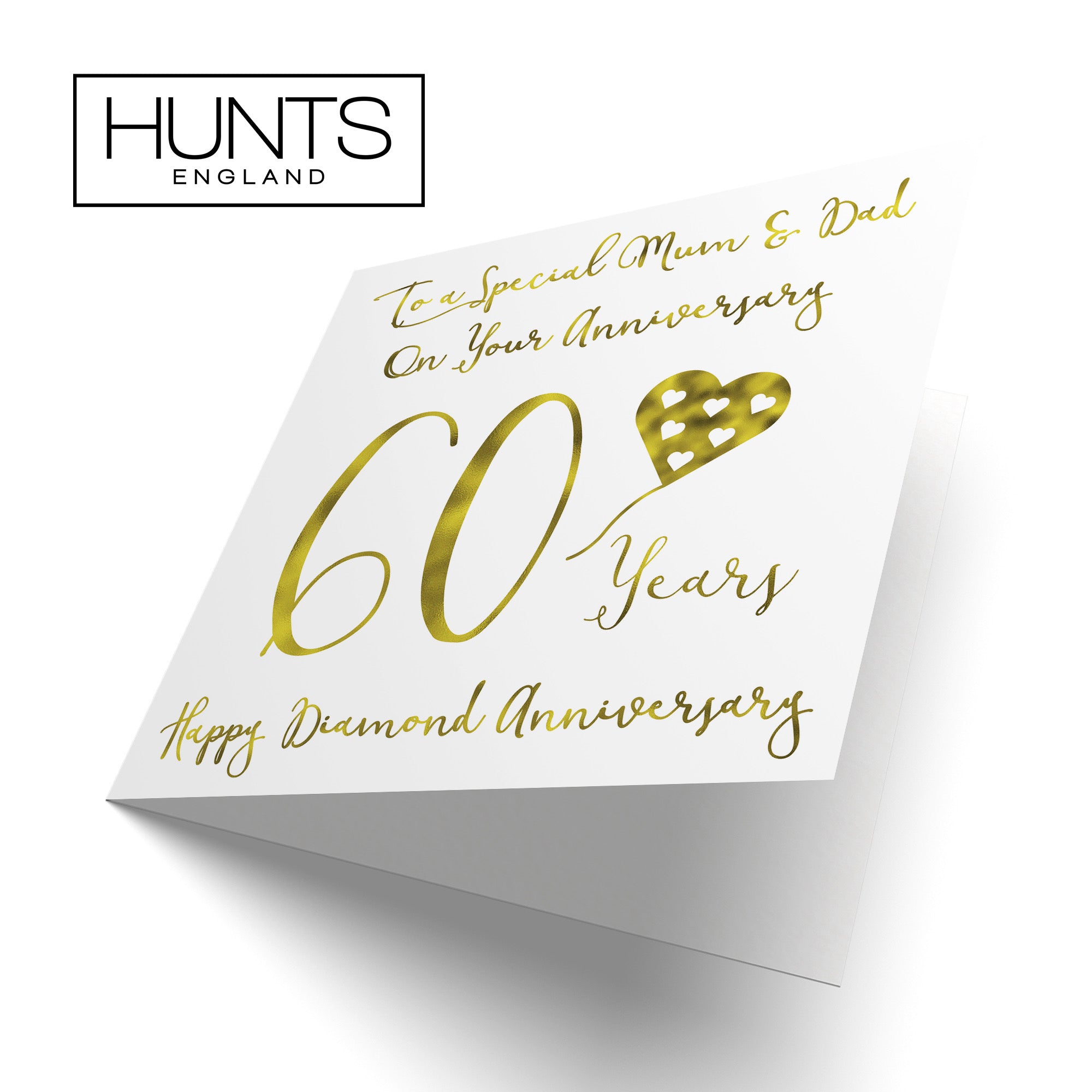 60th Mum And Dad Anniversary Card Milano - Default Title (B08FG99B5V)