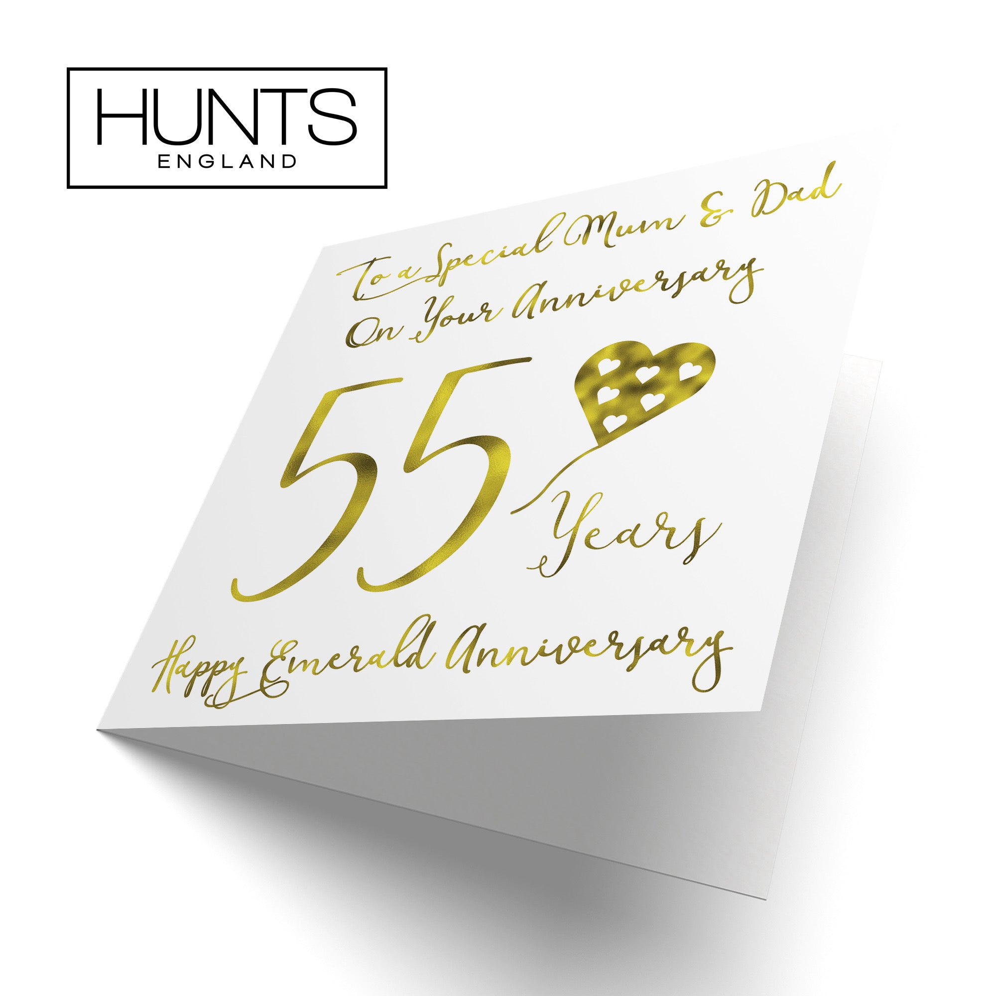 55th Mum And Dad Anniversary Card Milano - Default Title (B08FG9JZ4W)