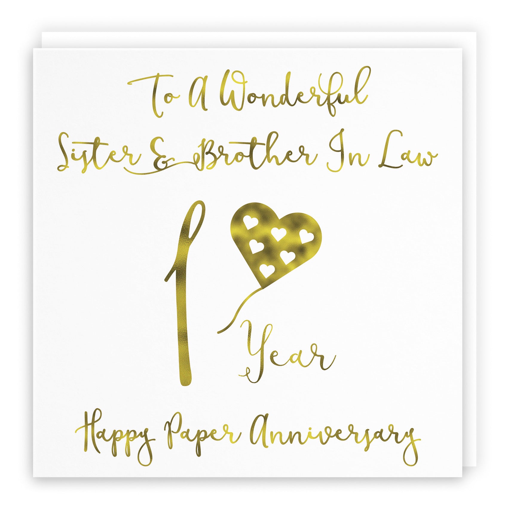 1st Sister And Brother In Law Anniversary Card Milano - Default Title (B08FGK7GXZ)