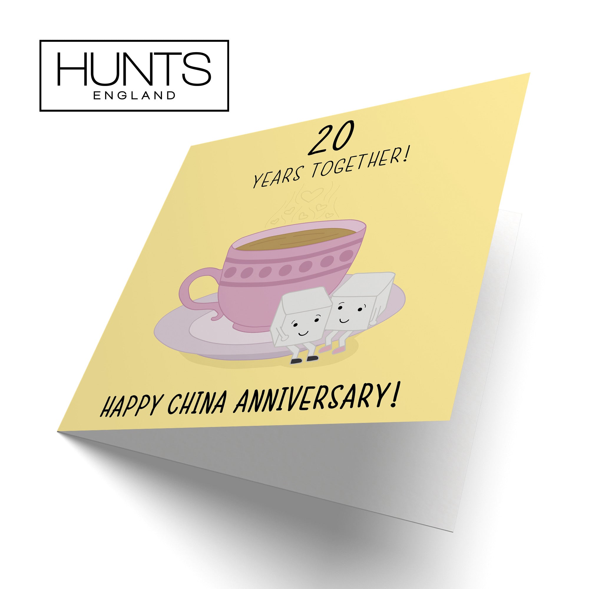 20th Anniversary Card Tea Cup Iconic - Default Title (B08FHBRC2T)