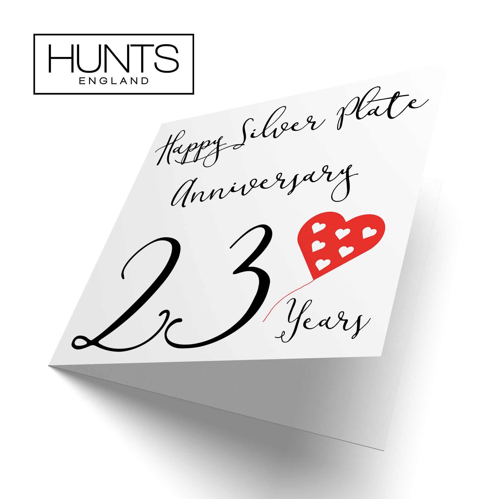 23rd Anniversary Card Red Heart - Default Title (B08FHBVDWL)