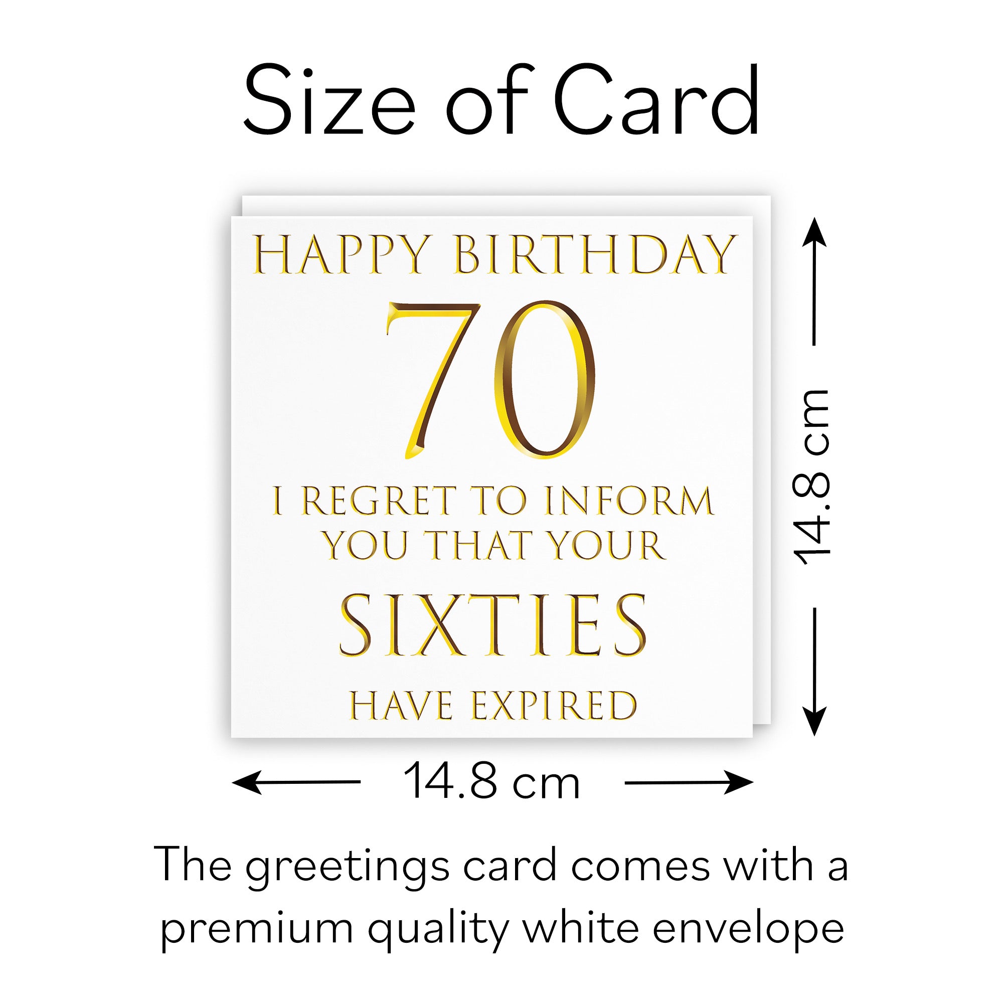 70th Birthday Card Milano - Default Title (B08H1D6LCQ)