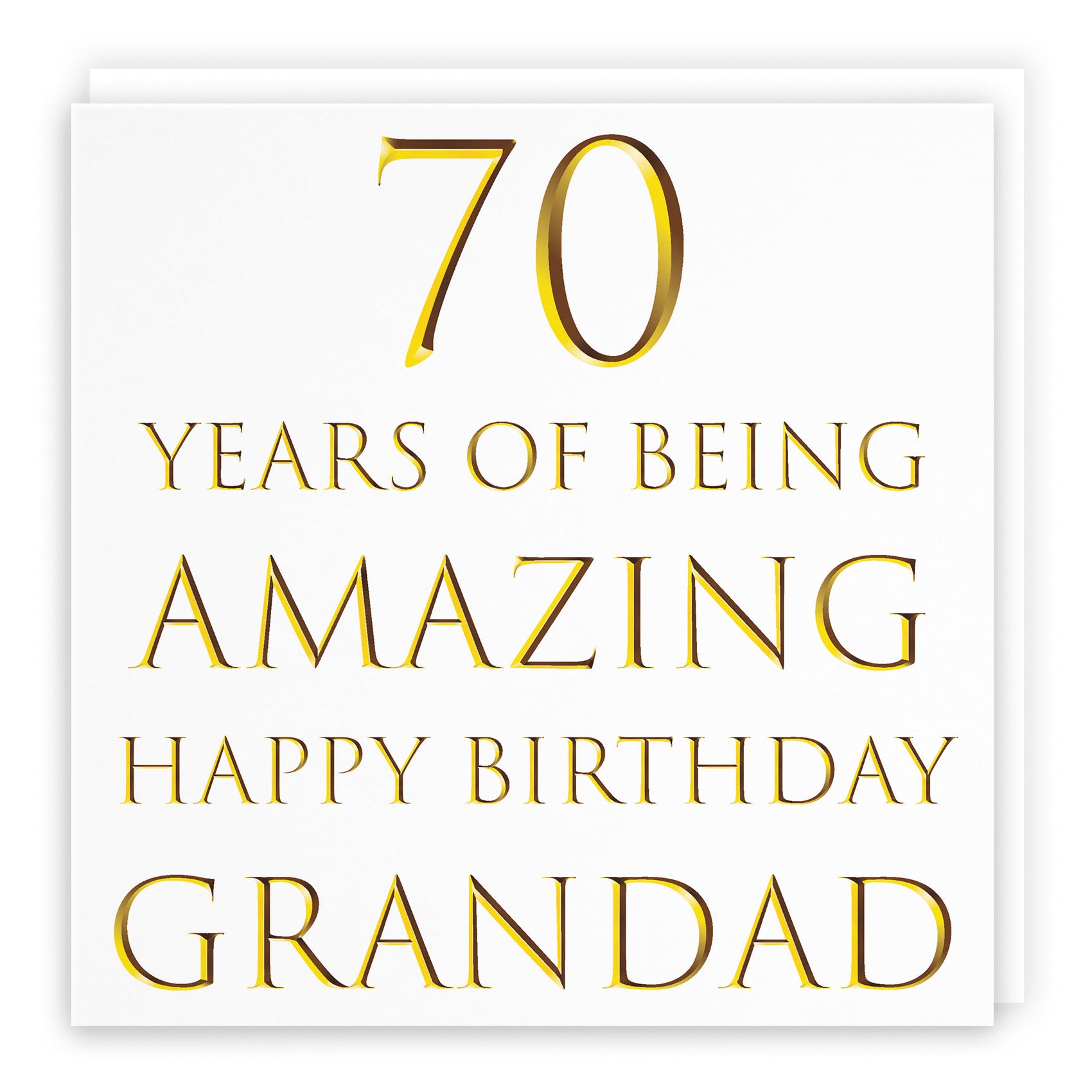 Grandad 70th Birthday Card Amazing Grandad Milano - Default Title (B08H1DNH56)