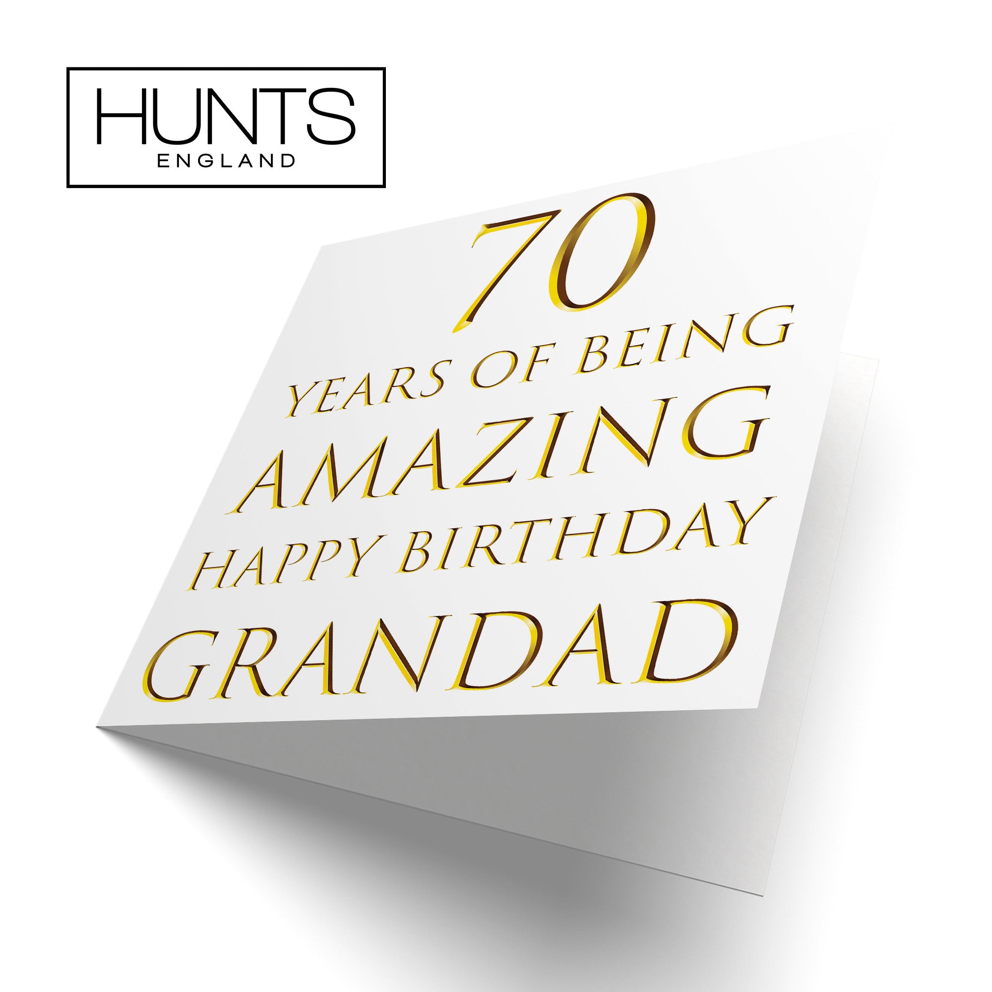 Grandad 70th Birthday Card Amazing Grandad Milano - Default Title (B08H1DNH56)