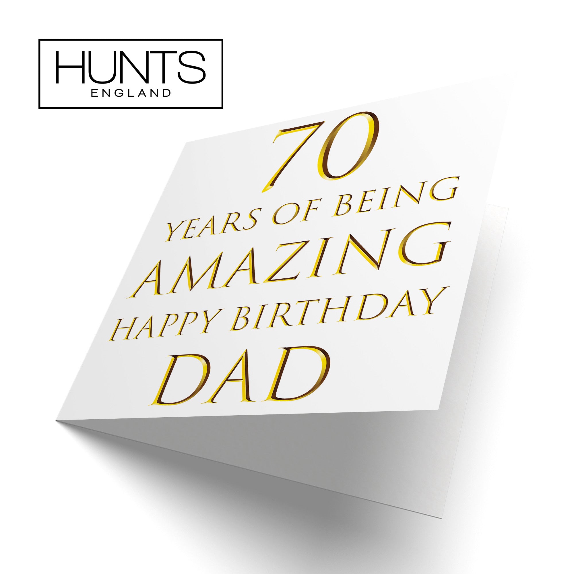 Dad 70th Birthday Card Amazing Dad Milano - Default Title (B08H1H22V8)