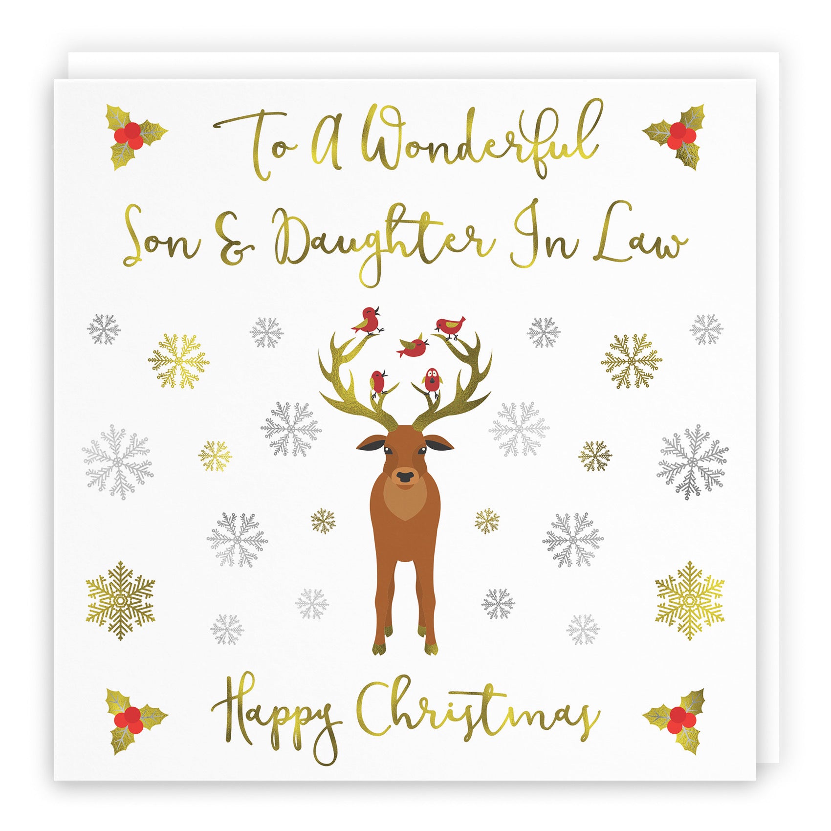 Son And Daughter In Law Milano Christmas Card - Default Title (B08JGT1SR7)