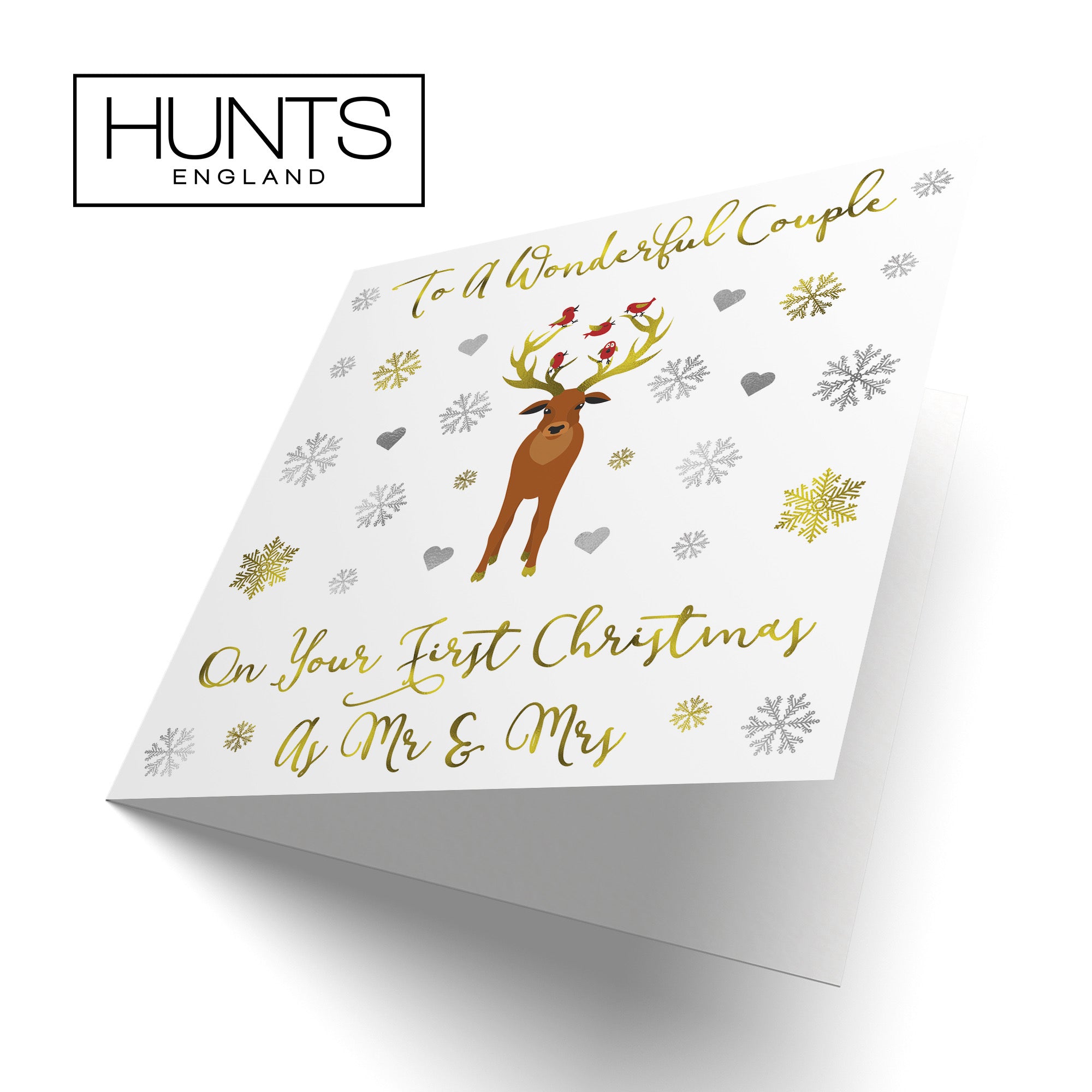 First Married Christmas As Mr And Mrs For Couple Card Milano - Default Title (B08JJ8HKTS)