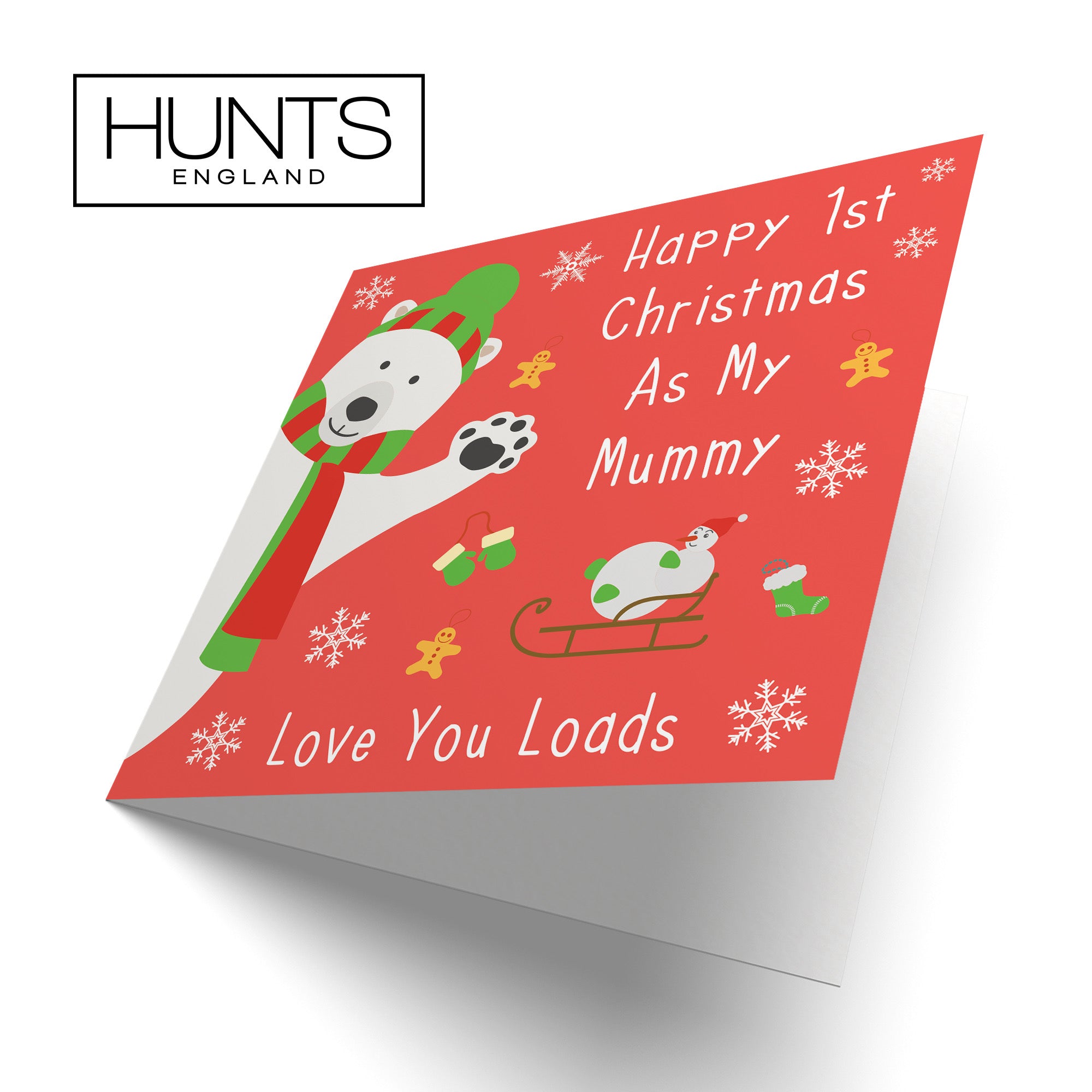 1st Christmas As My Mummy New Baby Iconic Card - Default Title (B08JJDCDBC)