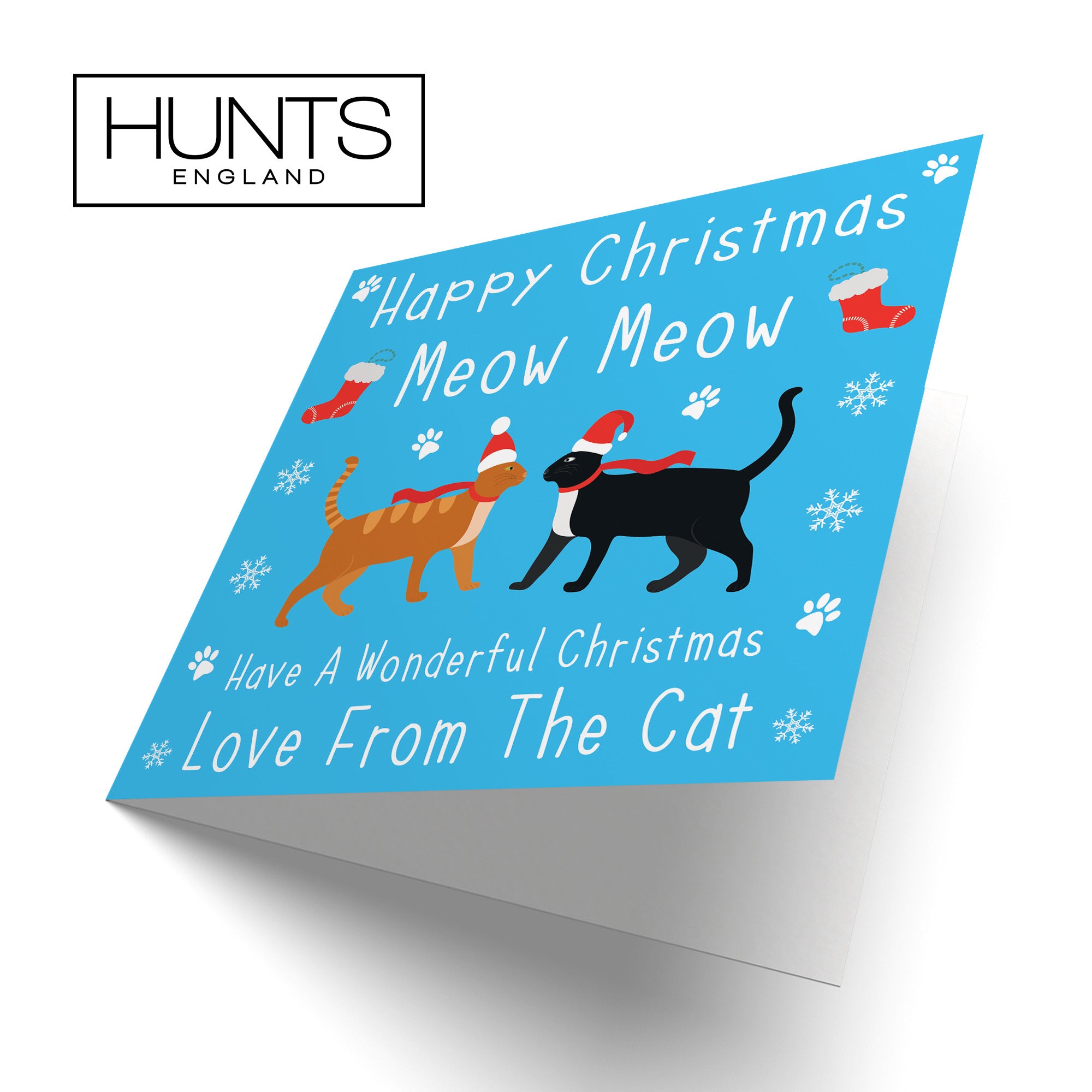 From The Cat Iconic Pet Christmas Card - Default Title (B08JKLRBY4)