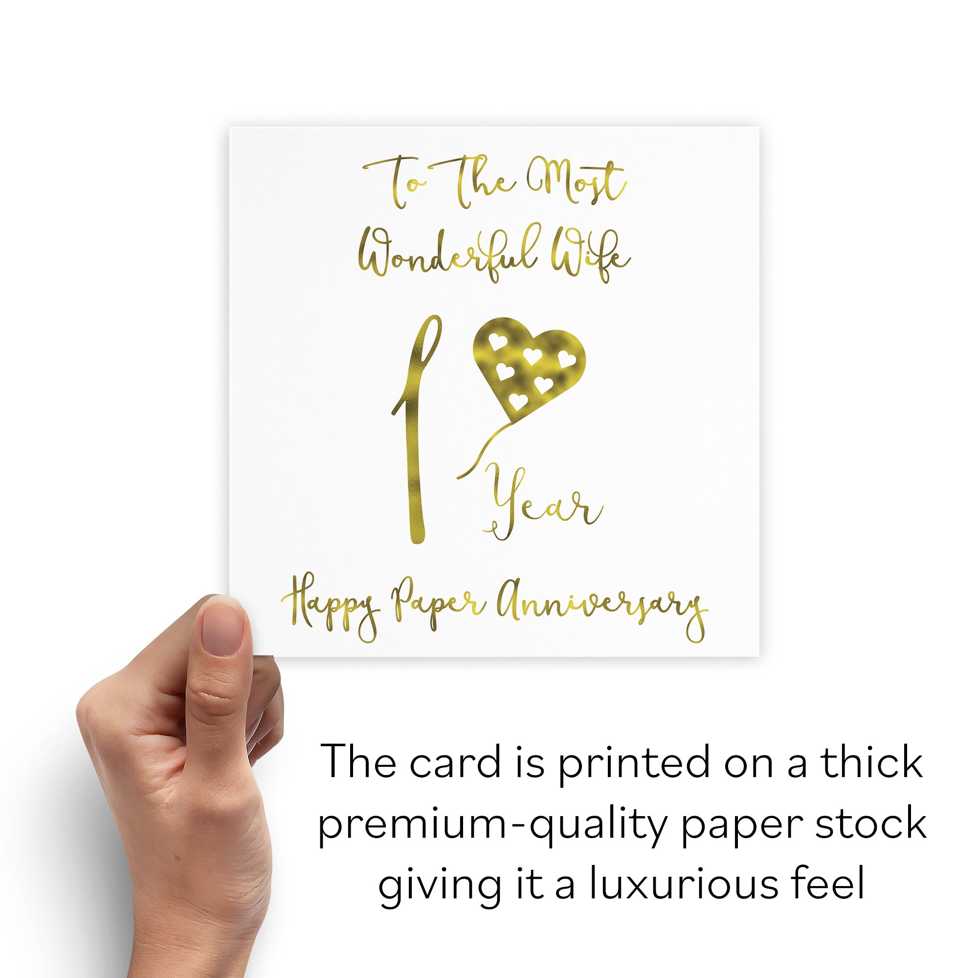 1st Wife Anniversary Card Milano - Default Title (B08JNSNHK4)