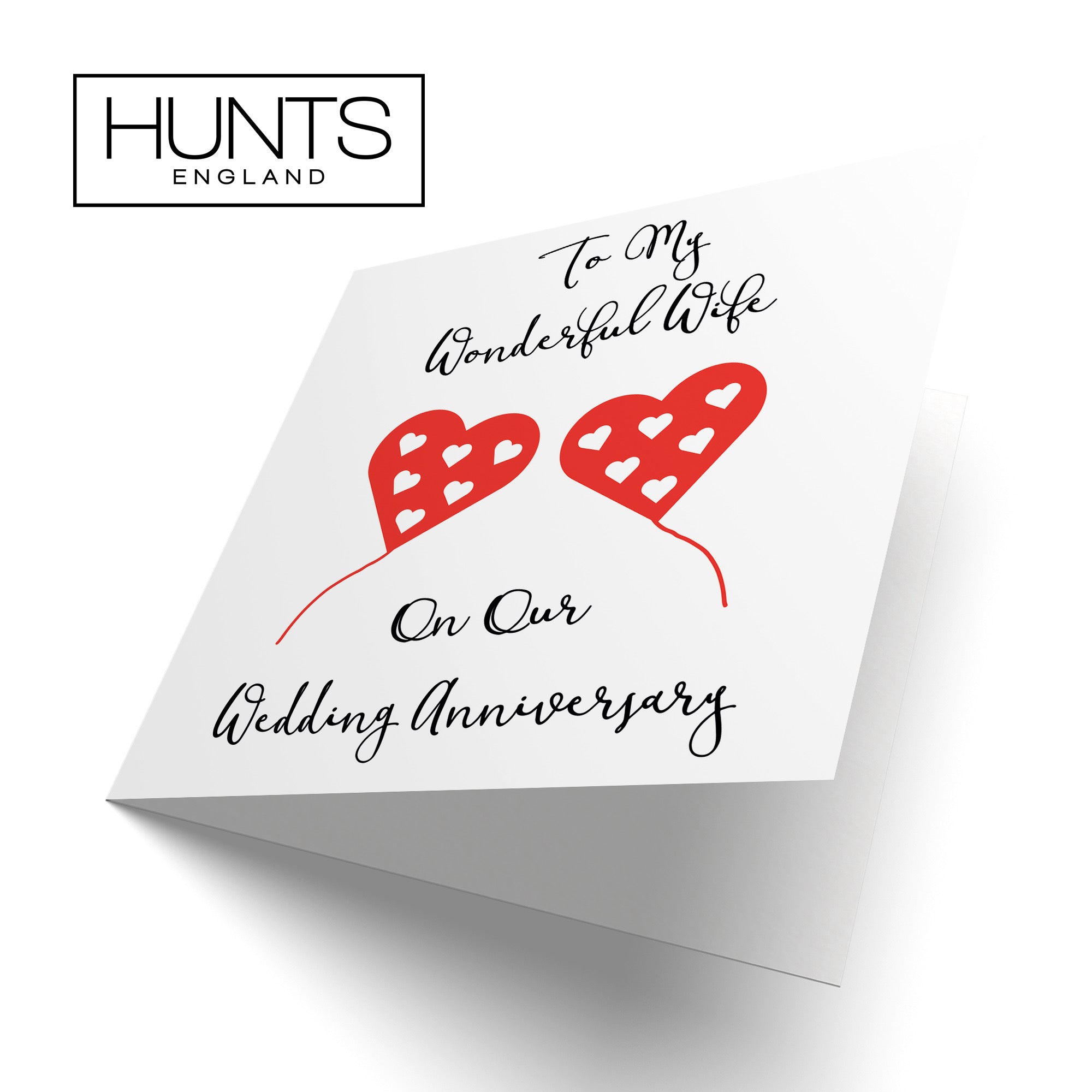 Wife Anniversary Card Love Heart - Default Title (B08JQDYHMX)