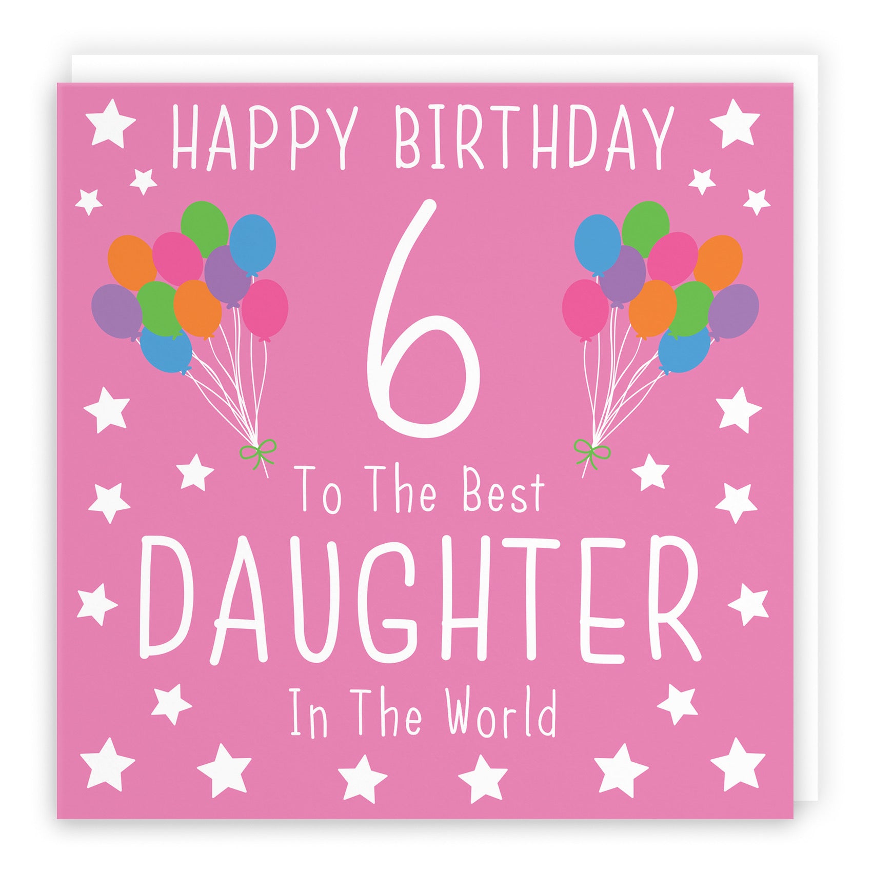 6th Daughter Birthday Card Iconic - Default Title (B08JRW3WMR)